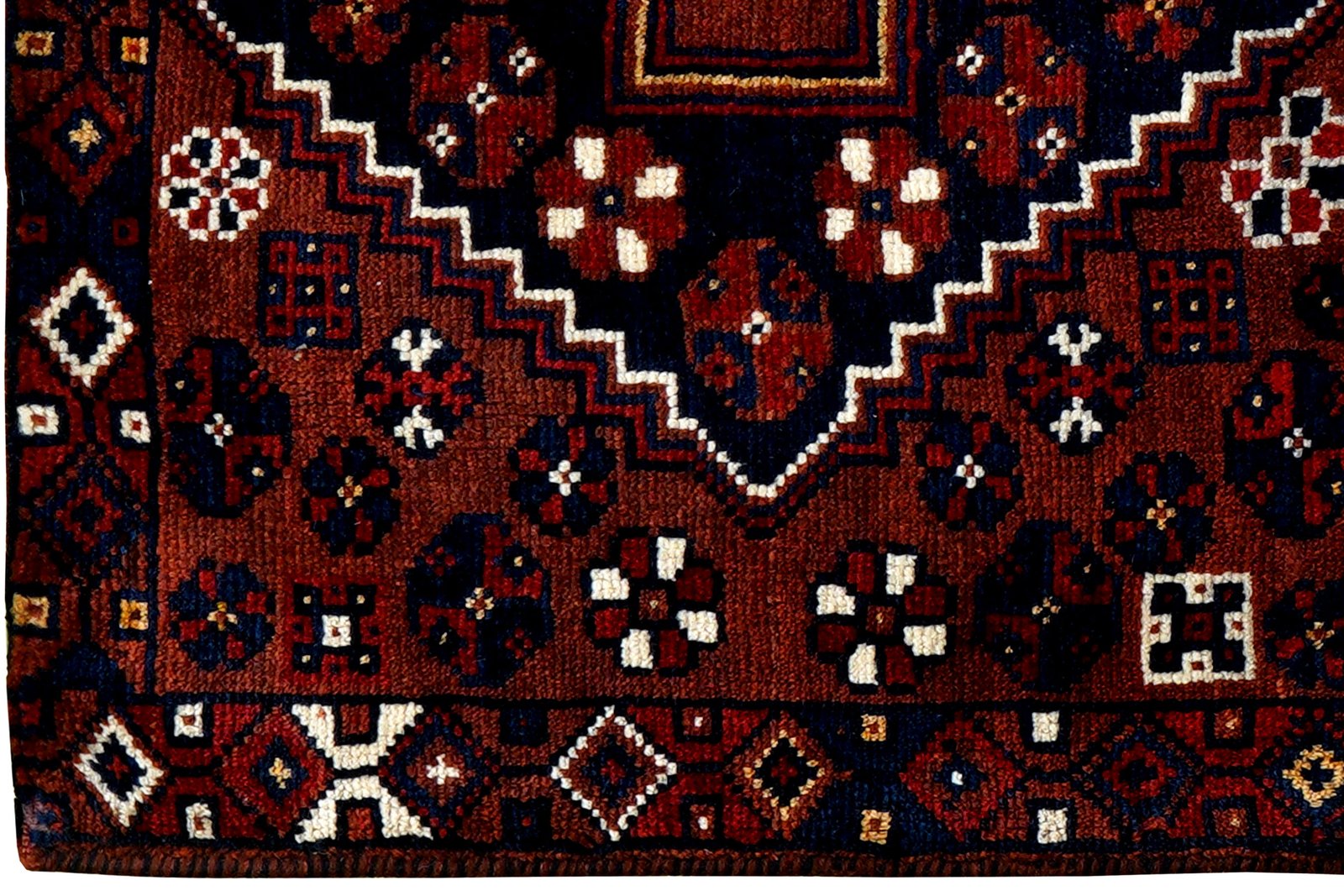 Khorjin — Handmade, 69x123 cm, Multicolor, 100% Virgin Wool | View 4