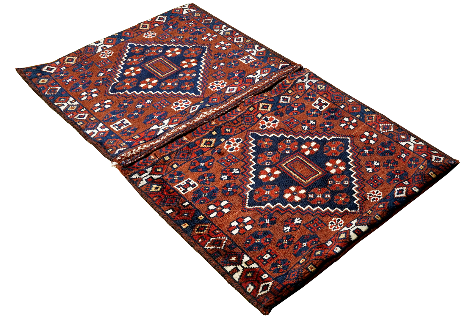 Khorjin — Handgefertigt, 123x69 cm, Bunt, 100% Virgin Wool | View 4