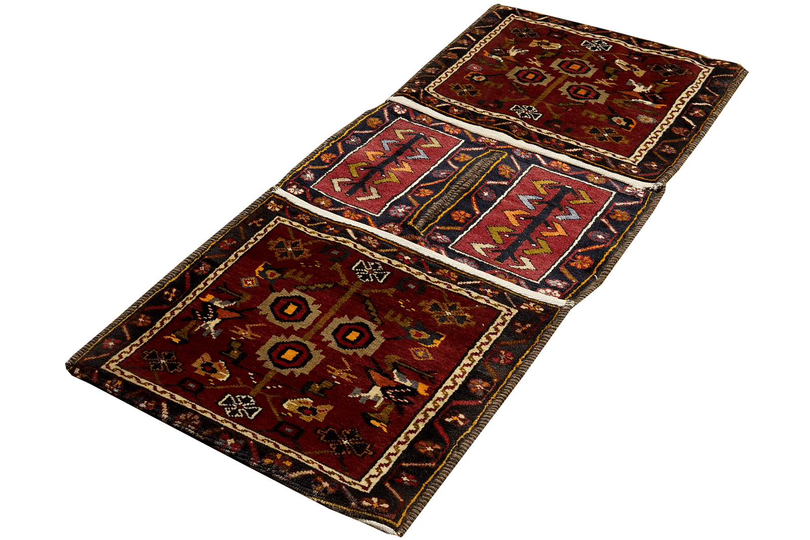 Khorjin — Handmade, 50x140 cm, Red, 100% Virgin Wool | View 6