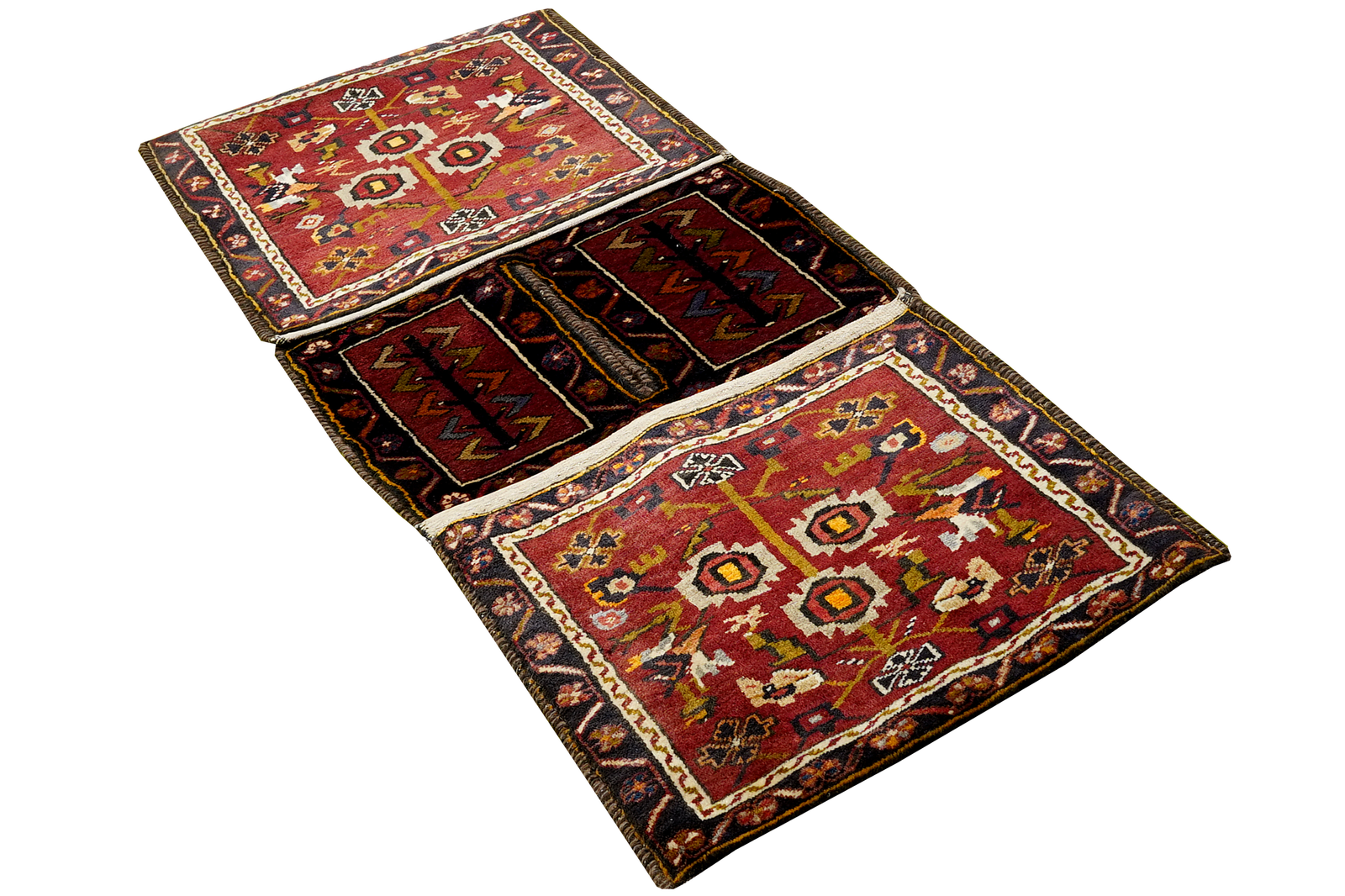 Khorjin — Handgefertigt, 140x50 cm, Blau, 100% Virgin Wool | View 4