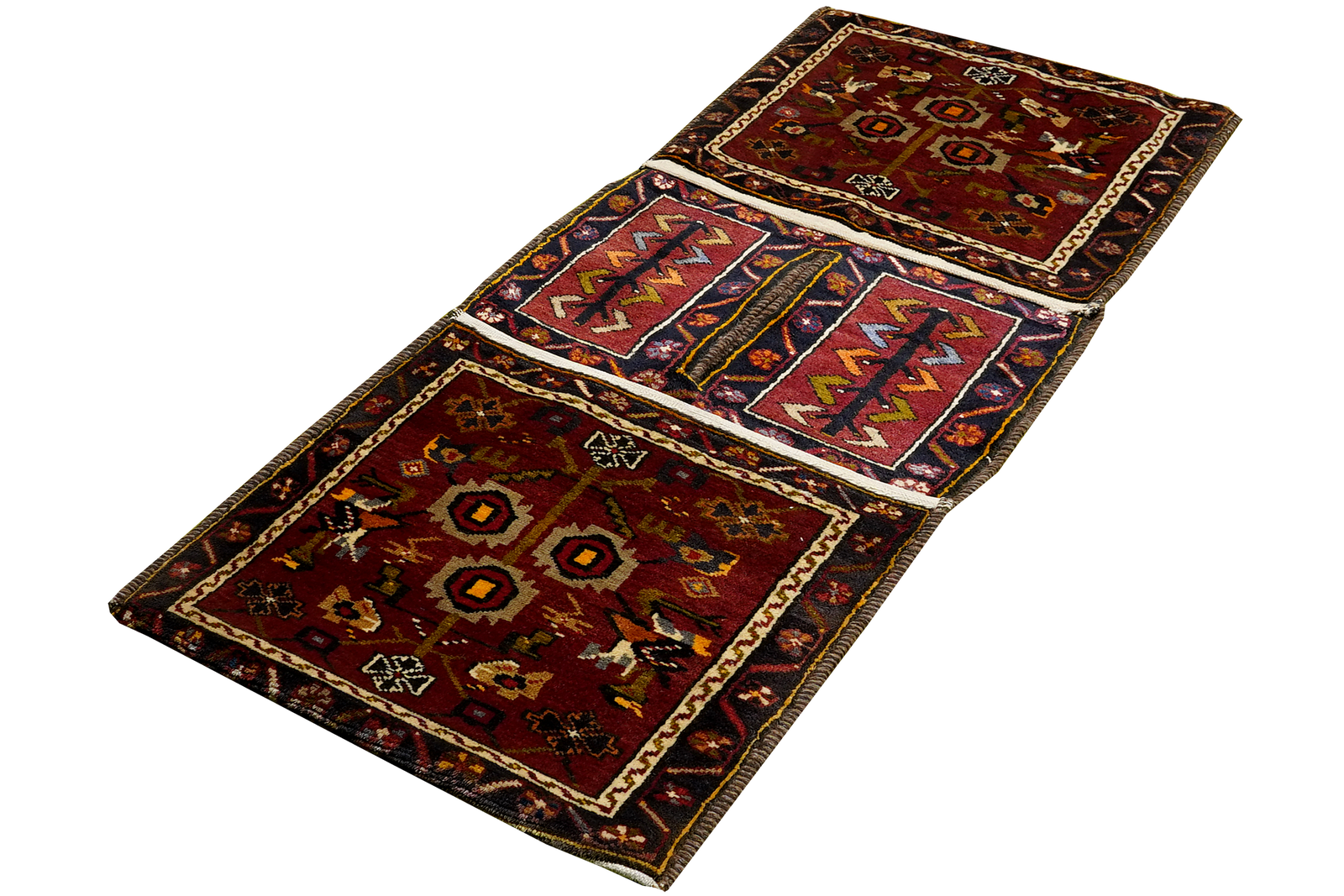 Khorjin — Handgefertigt, 140x50 cm, Blau, 100% Virgin Wool | View 5