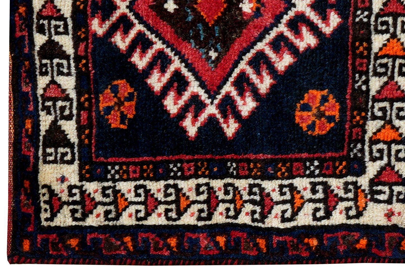 Khorjin — Handmade, 56x94 cm, Blue, 100% Virgin Wool | View 4