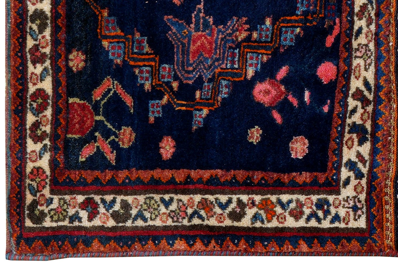 Khorjin — Handmade, 81x98 cm, Blue, 100% Virgin Wool | View 4
