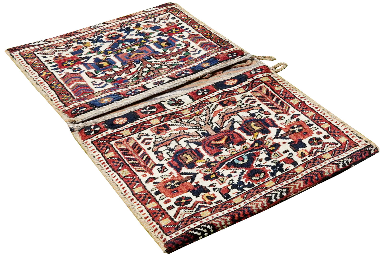 Khorjin — Handgefertigt, 87x40 cm, Rot, 100% Virgin Wool | View 4