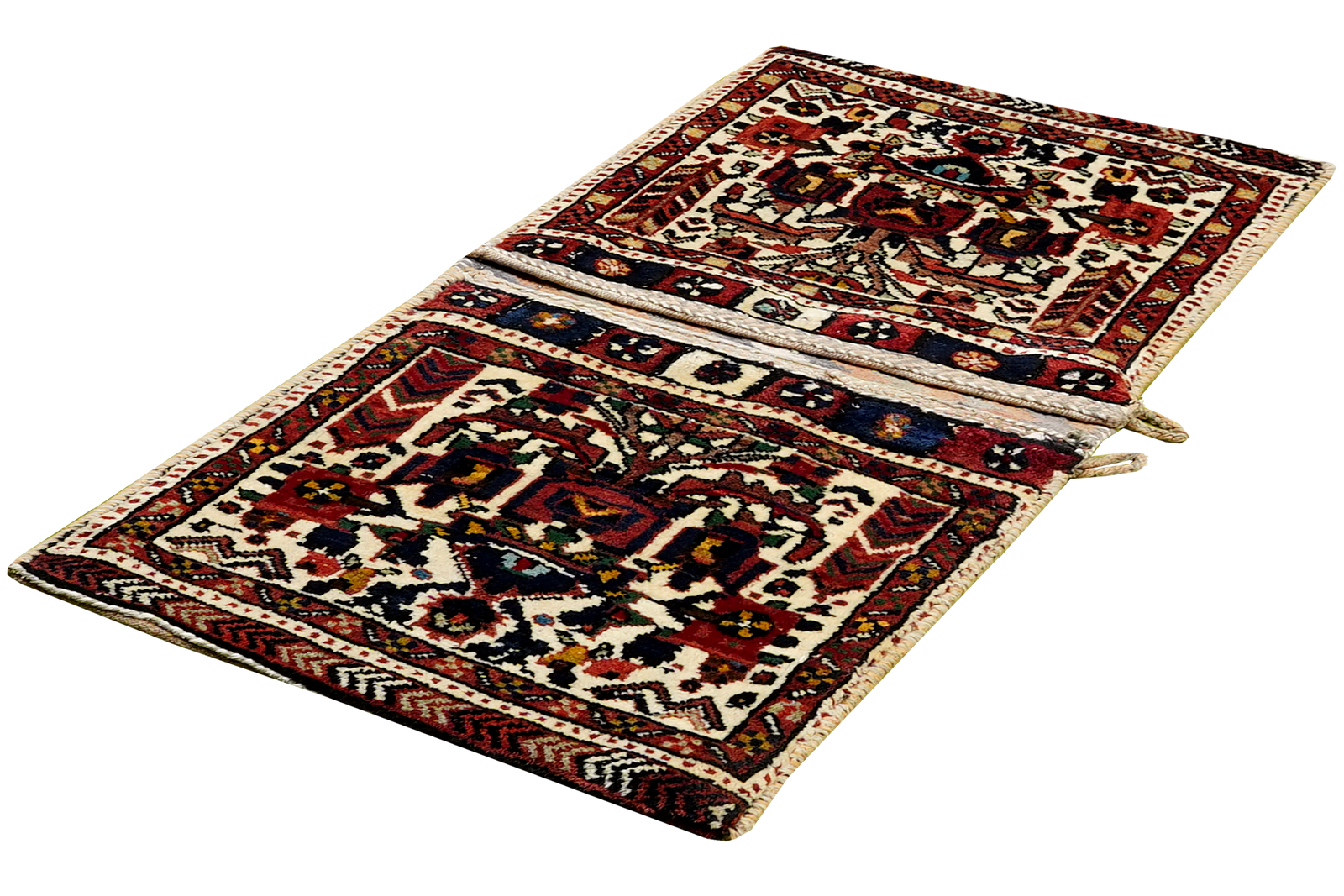 Khorjin — Handgefertigt, 87x40 cm, Rot, 100% Virgin Wool | View 5