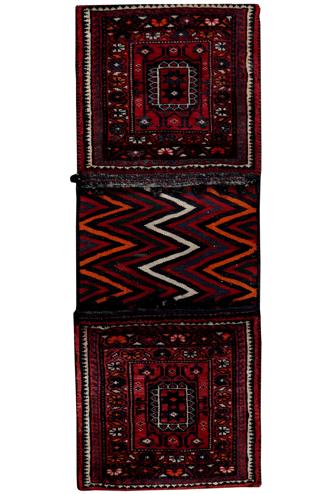 Khorjin — Handmade, 40x74 cm, Red, 100% Virgin Wool | Main view