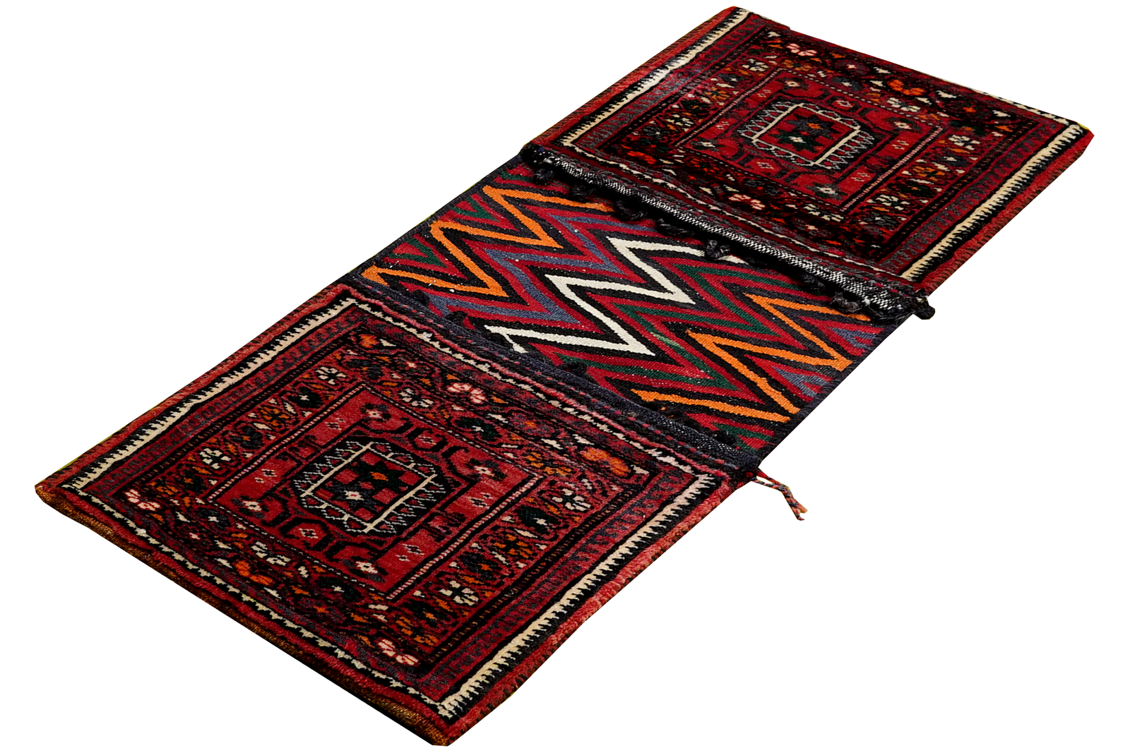 Khorjin — Handgefertigt, 74x40 cm, Rot, 100% Virgin Wool | View 5