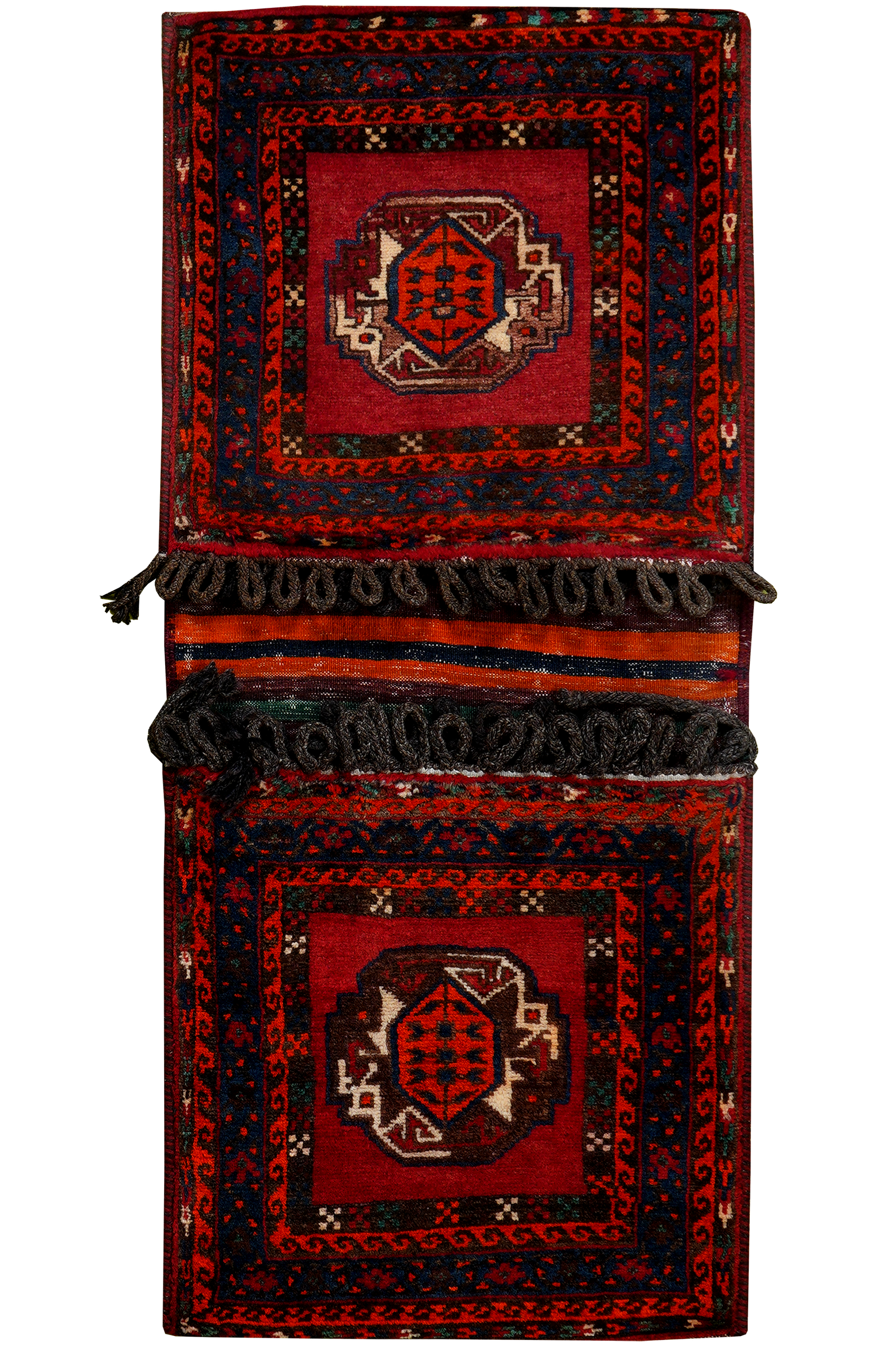 Khorjin — Handgefertigt, 92x49 cm, Blau, 100% Virgin Wool | Main view