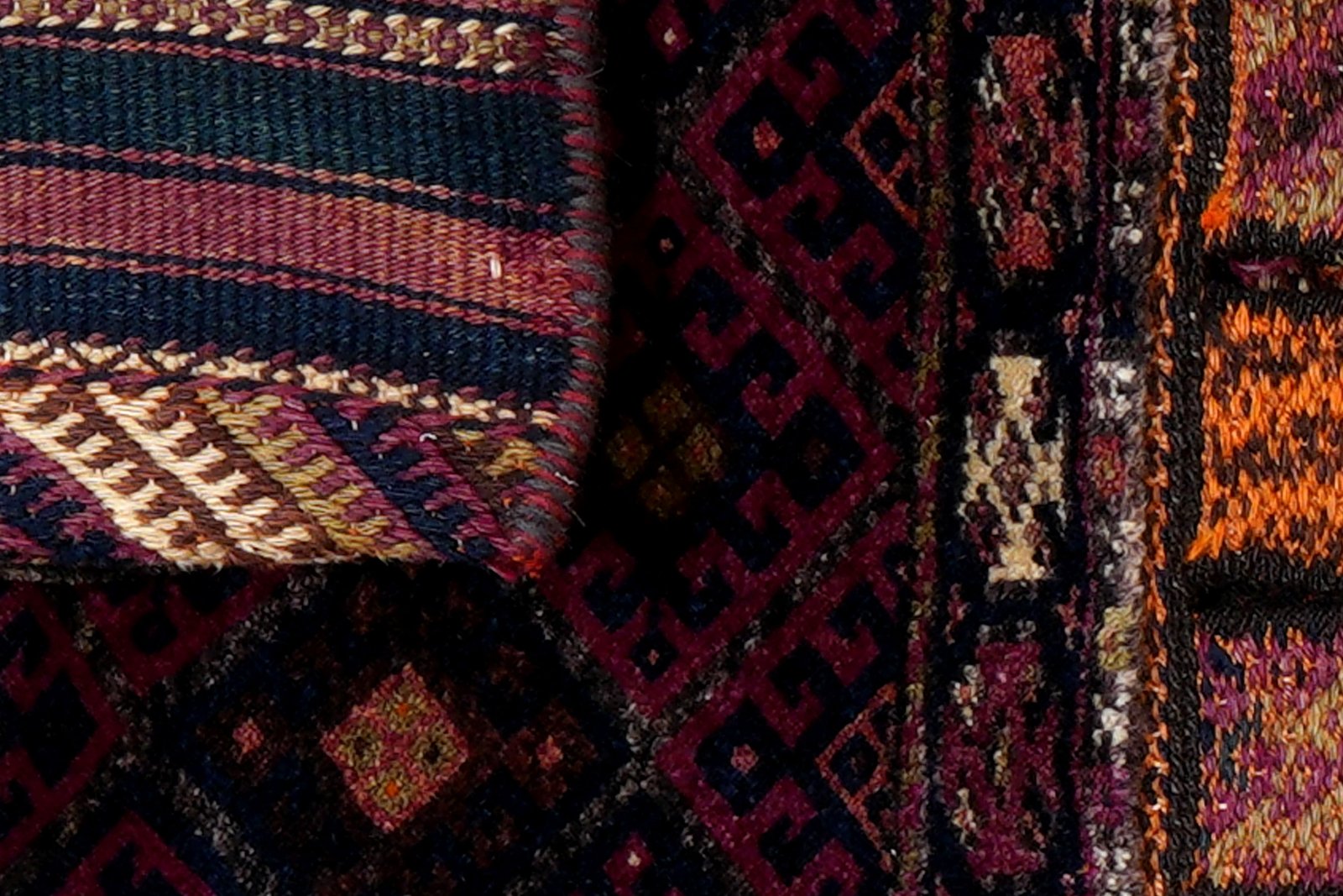 Khorjin — Handmade, 71x115 cm, Red, 100% Virgin Wool | View 8