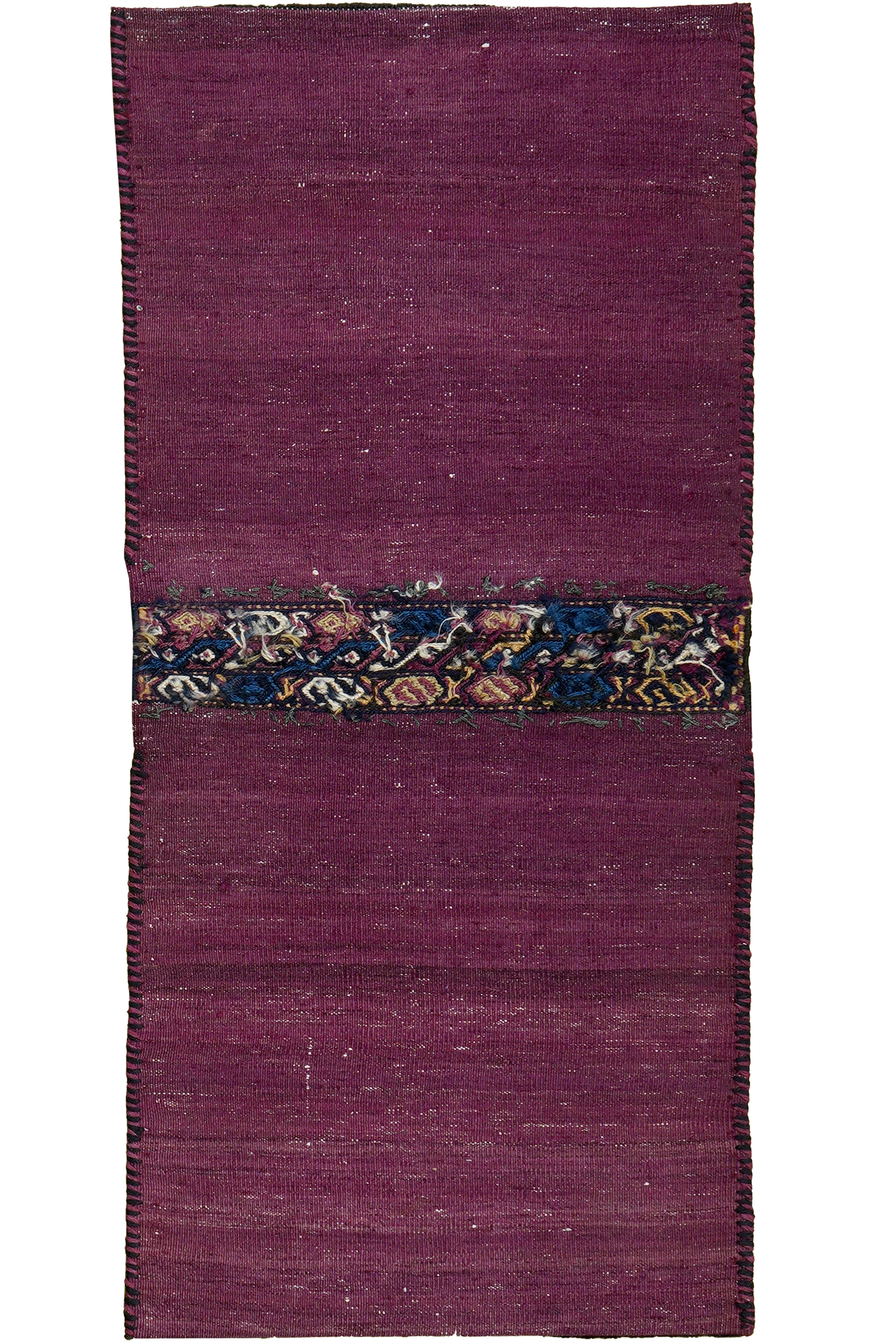 Khorjin — Handgefertigt, 80x45 cm, Bunt, 100% Virgin Wool | Detail view