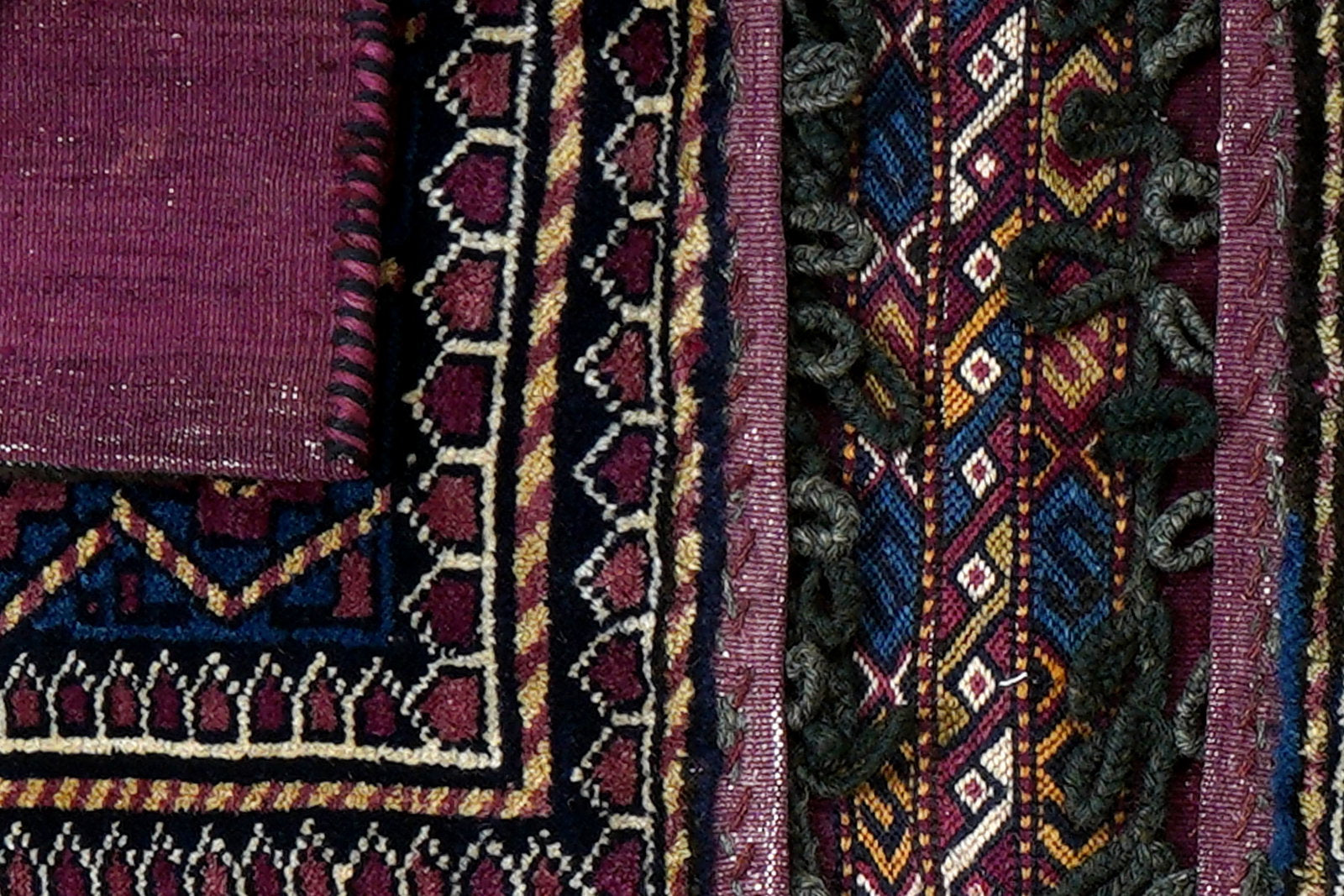Khorjin — Handgefertigt, 80x45 cm, Bunt, 100% Virgin Wool | View 7