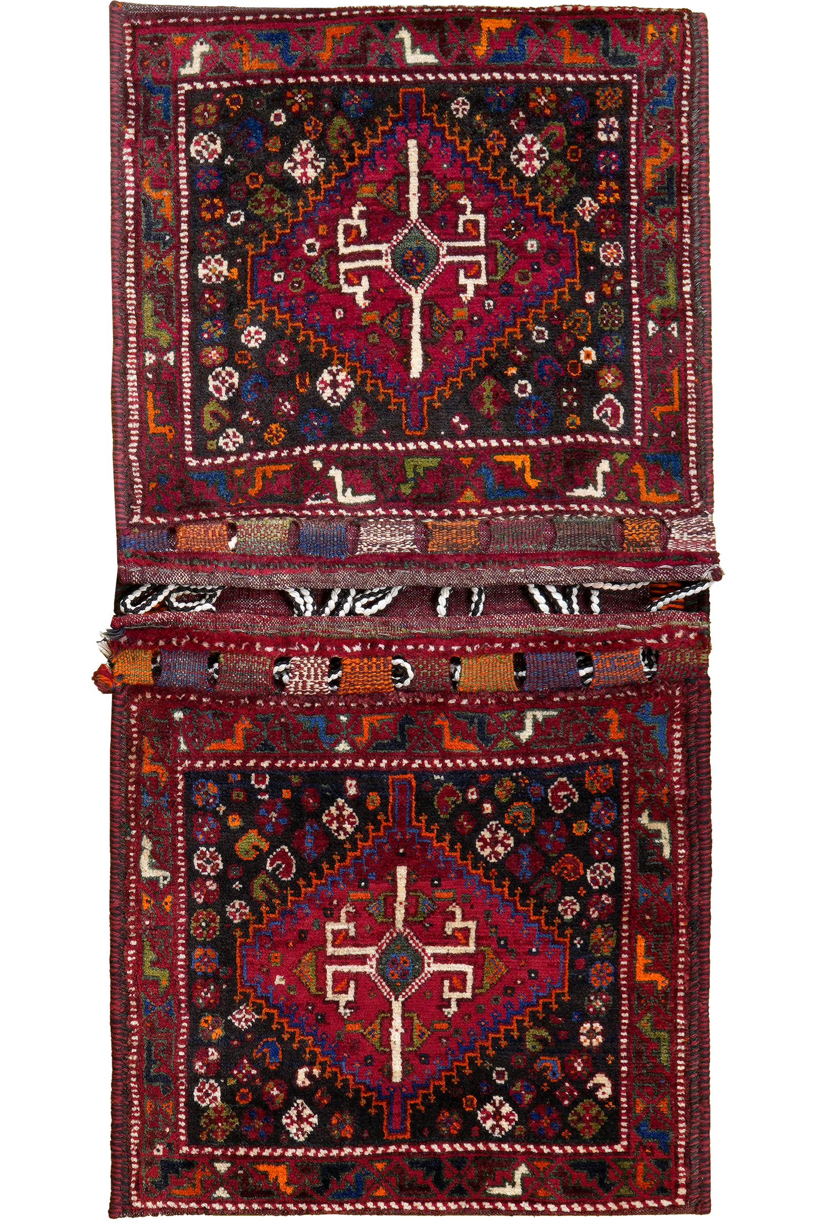 Khorjin — Handgefertigt, 117x65 cm, Rot, 100% Virgin Wool | Main view