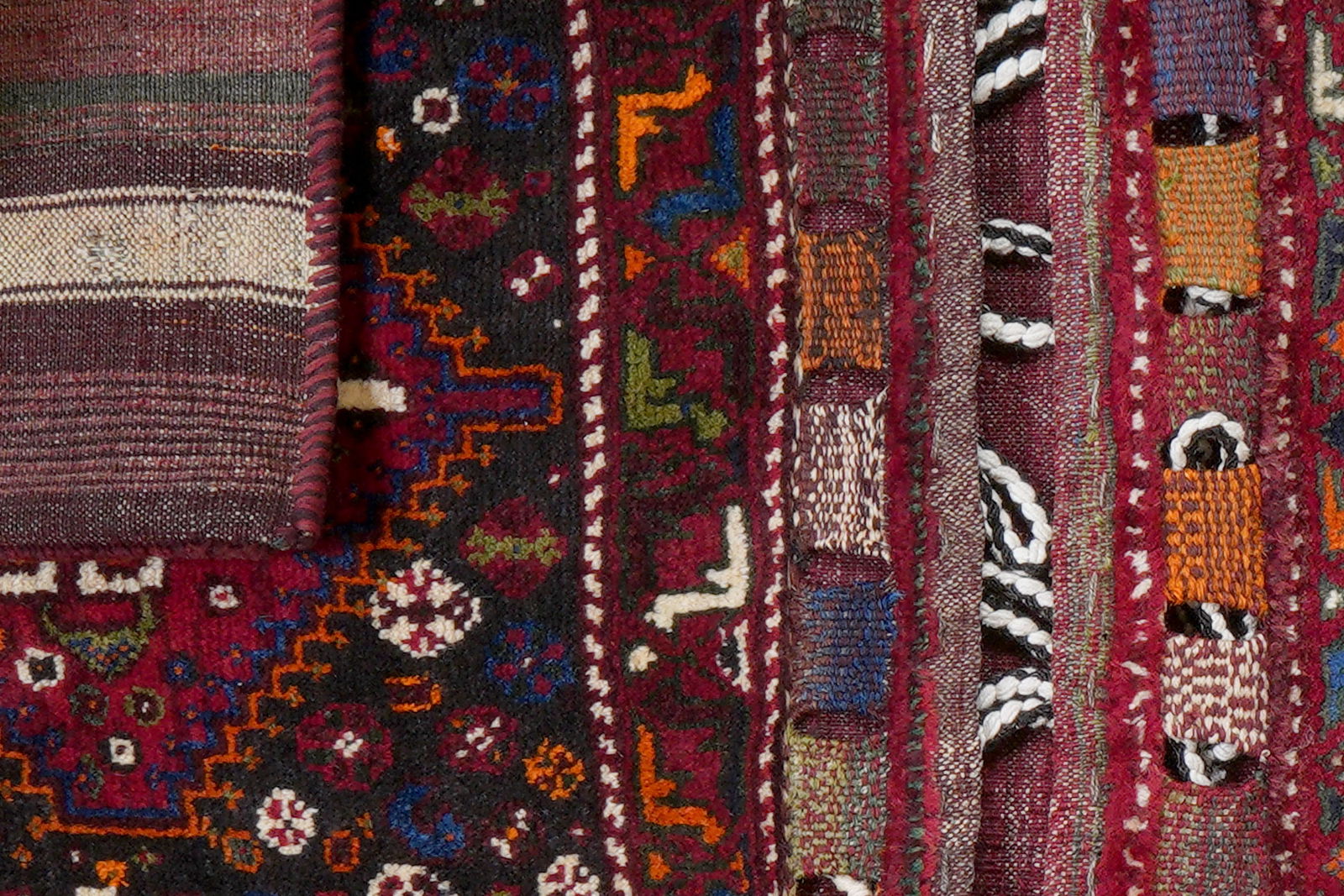 Khorjin — Handgefertigt, 117x65 cm, Rot, 100% Virgin Wool | View 7