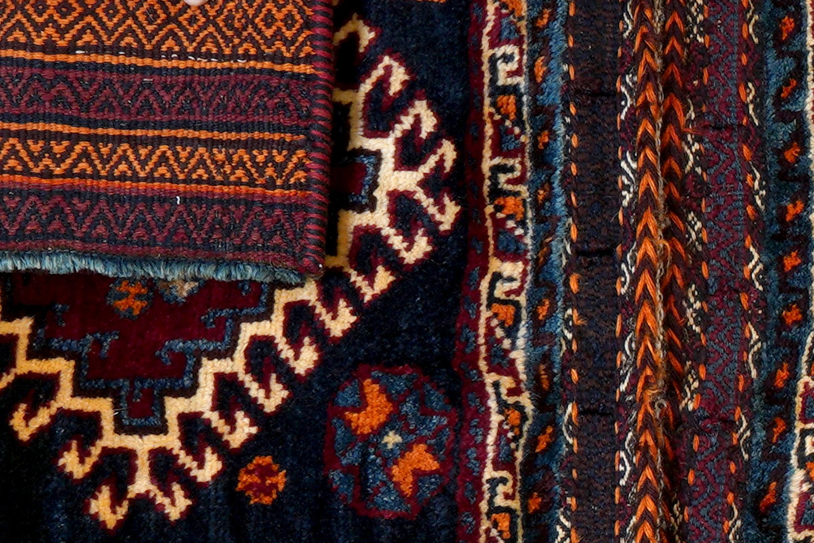 Khorjin — Handgefertigt, 100x64 cm, Beige, 100% Virgin Wool | View 7