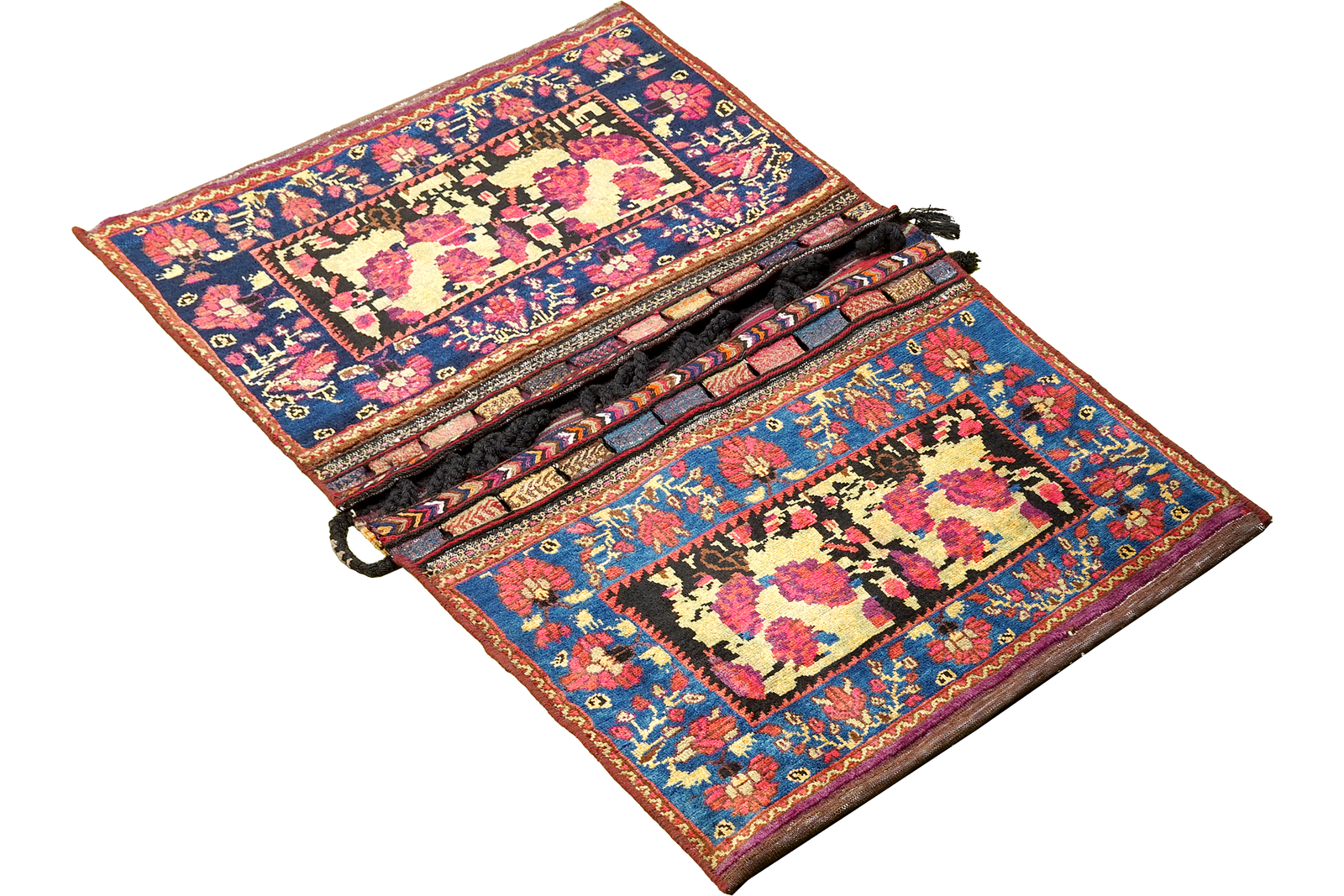 Khorjin — Handgefertigt, 107x78 cm, Blau, 100% Virgin Wool | View 4
