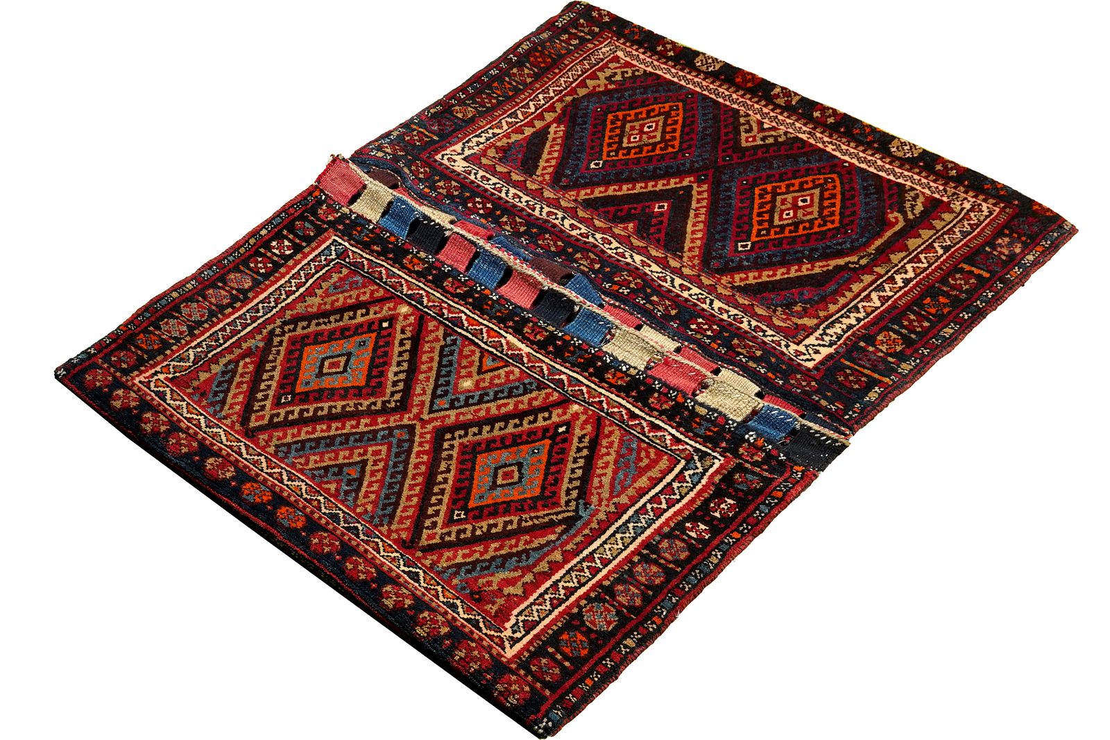 Khorjin — Handgefertigt, 147x104 cm, Blau, 100% Virgin Wool | View 5
