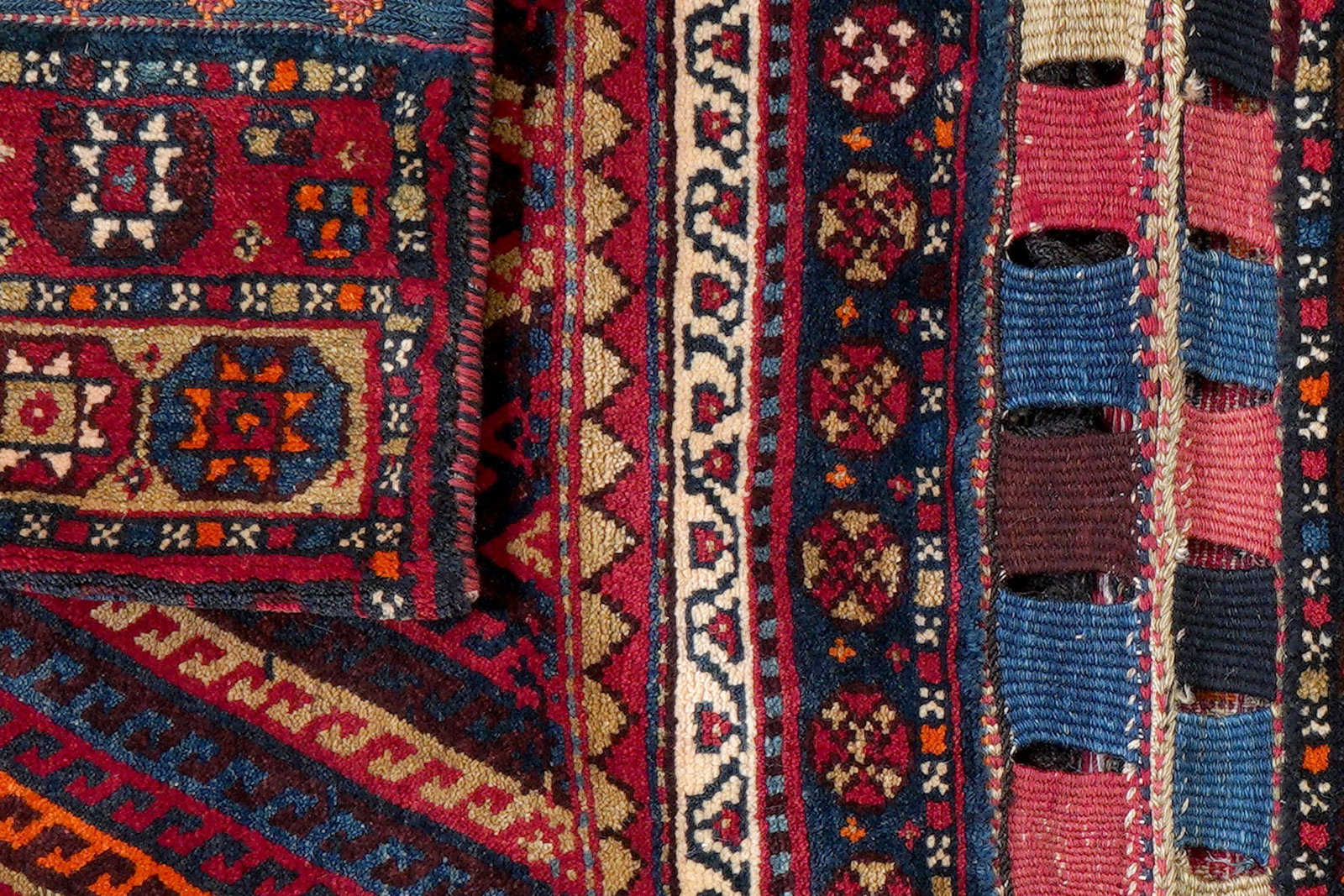 Khorjin — Handgefertigt, 147x104 cm, Blau, 100% Virgin Wool | View 7