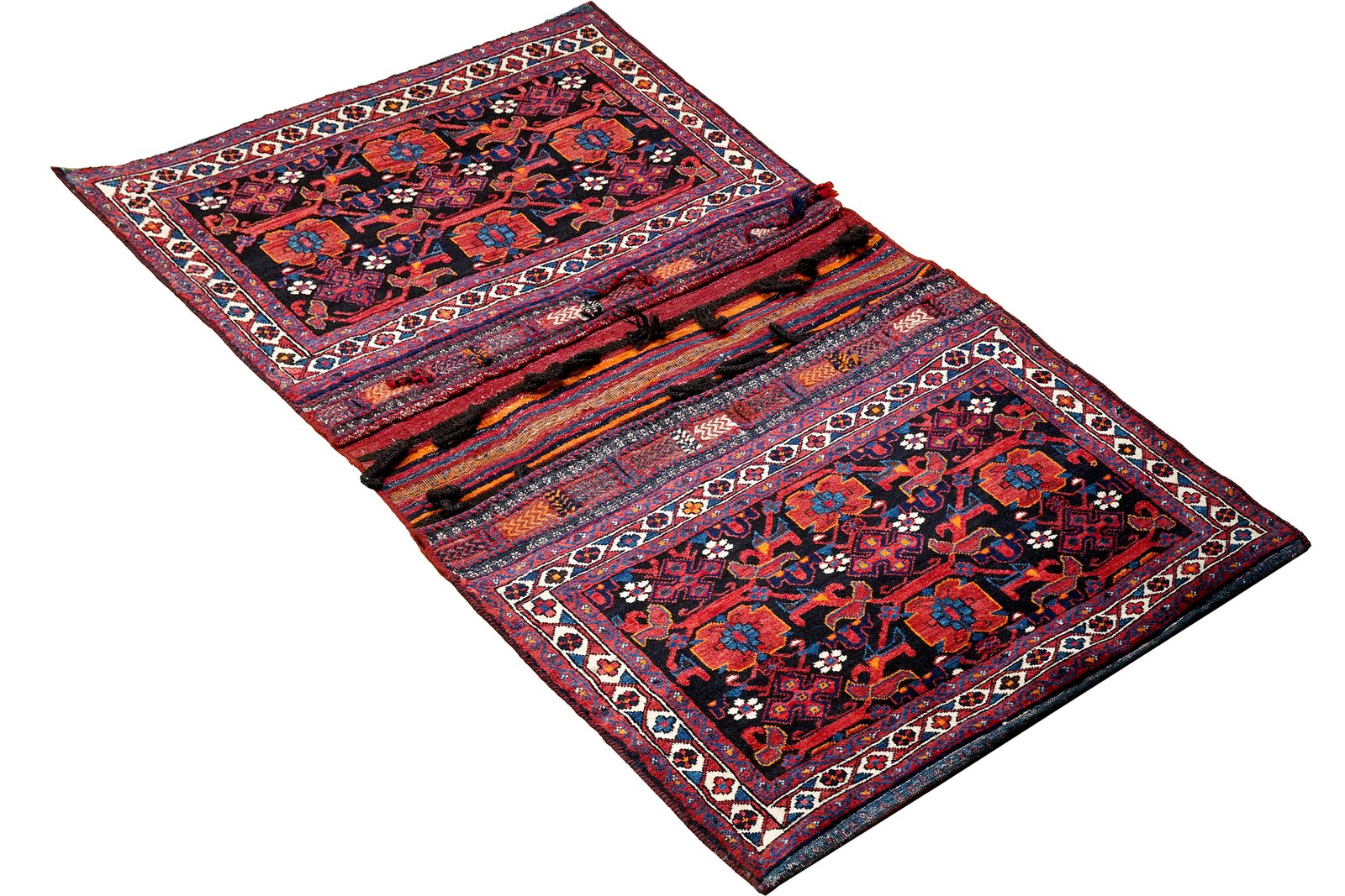 Khorjin — Handmade, 89x141 cm, Blue, 100% Virgin Wool | View 5