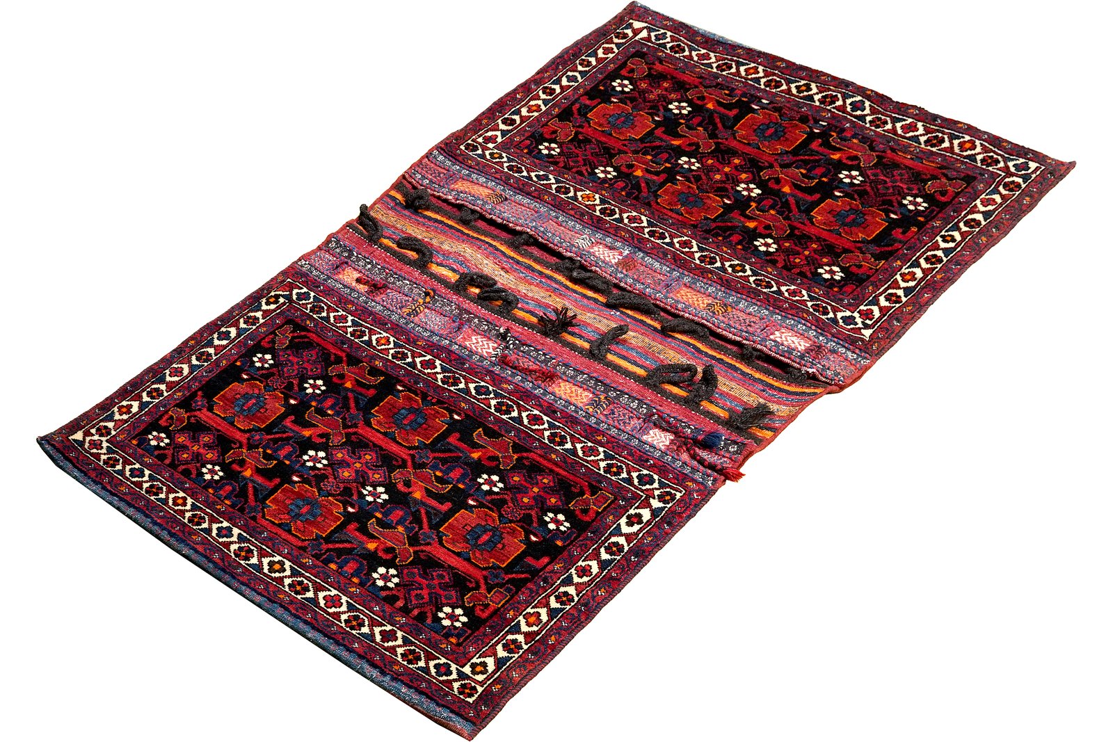 Khorjin — Handmade, 89x141 cm, Blue, 100% Virgin Wool | View 6