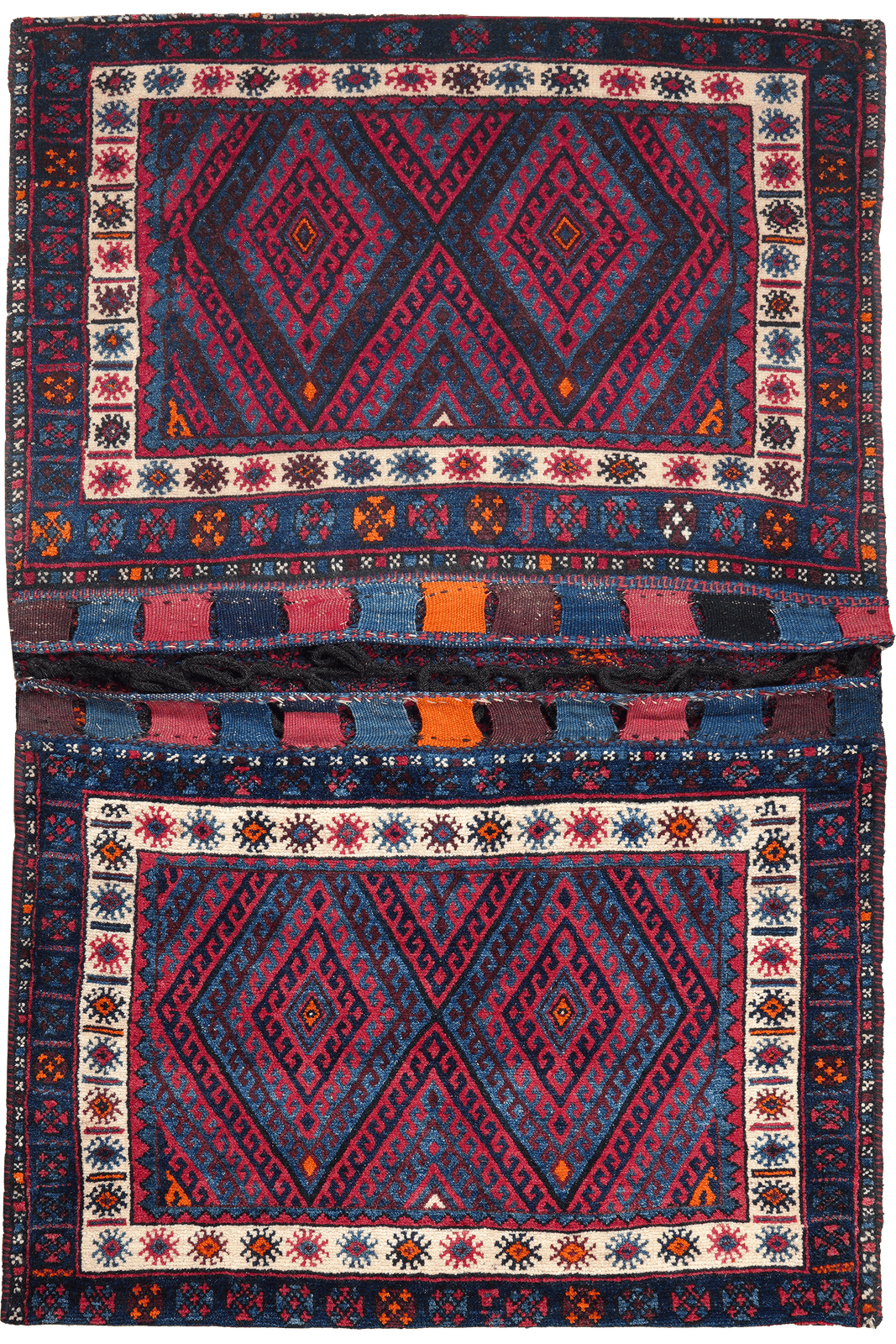 Khorjin — Handmade, 111x147 cm, Multicolor, 100% Virgin Wool | Main view