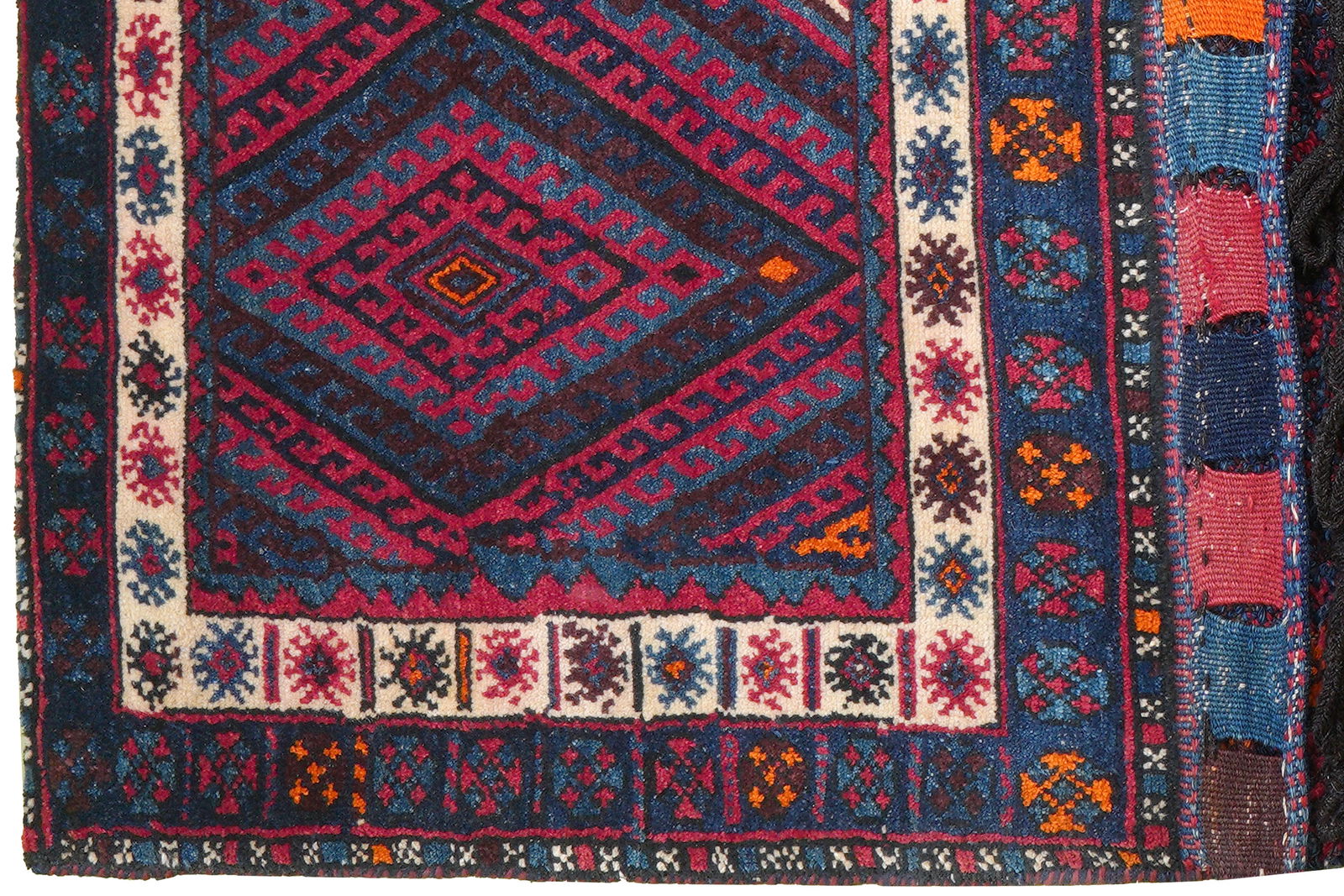 Khorjin — Handgefertigt, 147x111 cm, Beige, 100% Virgin Wool | Back view