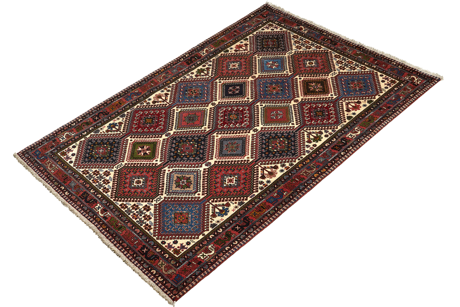 Yalameh — Hand-knotted, 151x244 cm, Multicolor, 100% Virgin Wool | View 5