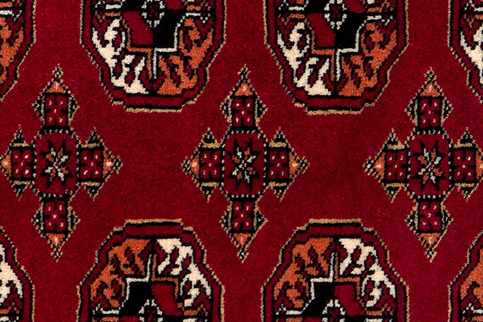 Turkman — Hand-knotted, 102x148 cm, Red, 100% Virgin Wool | View 6