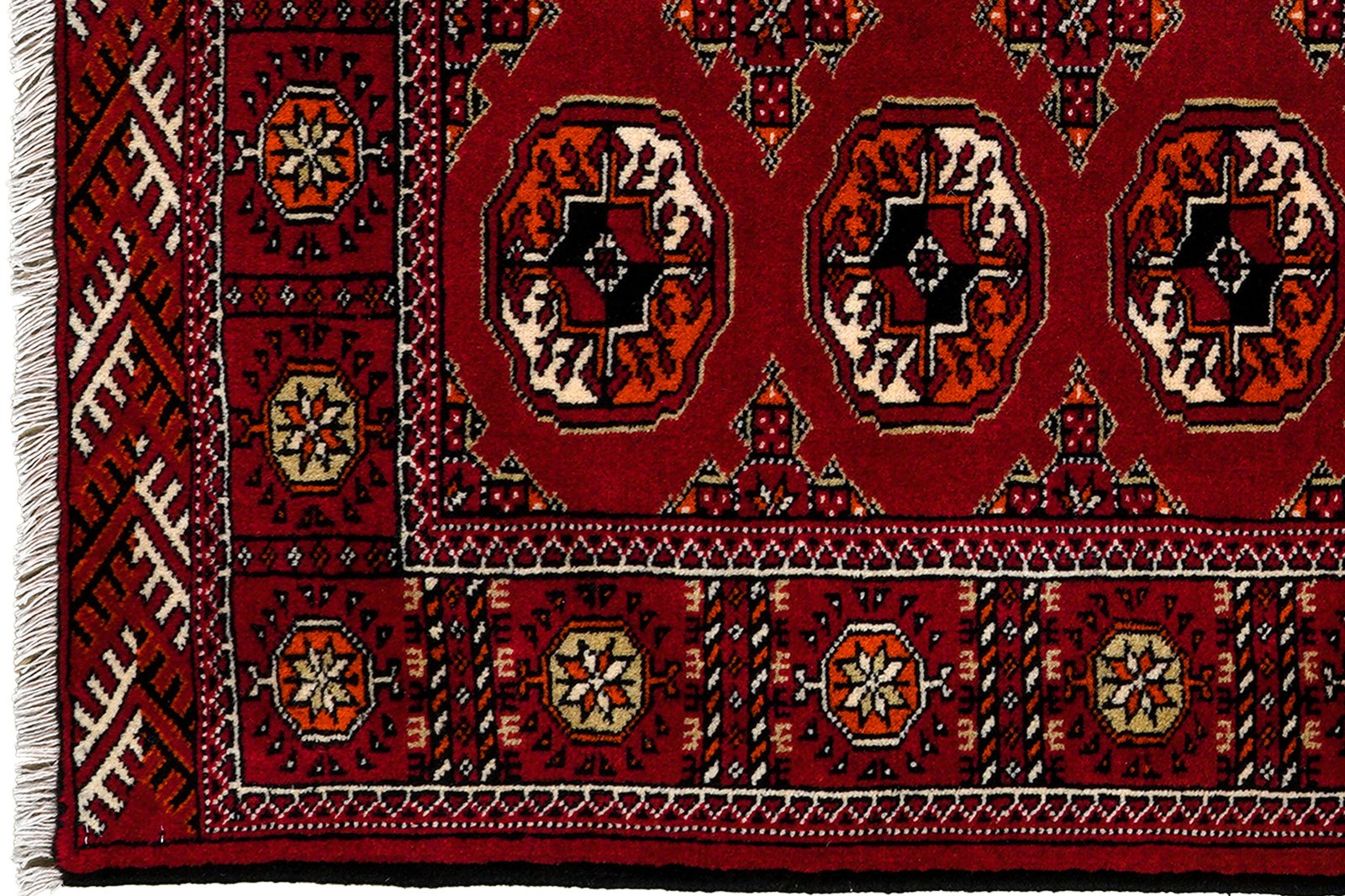 Turkman — Hand-knotted, 103x150 cm, Red, 100% Virgin Wool | View 3