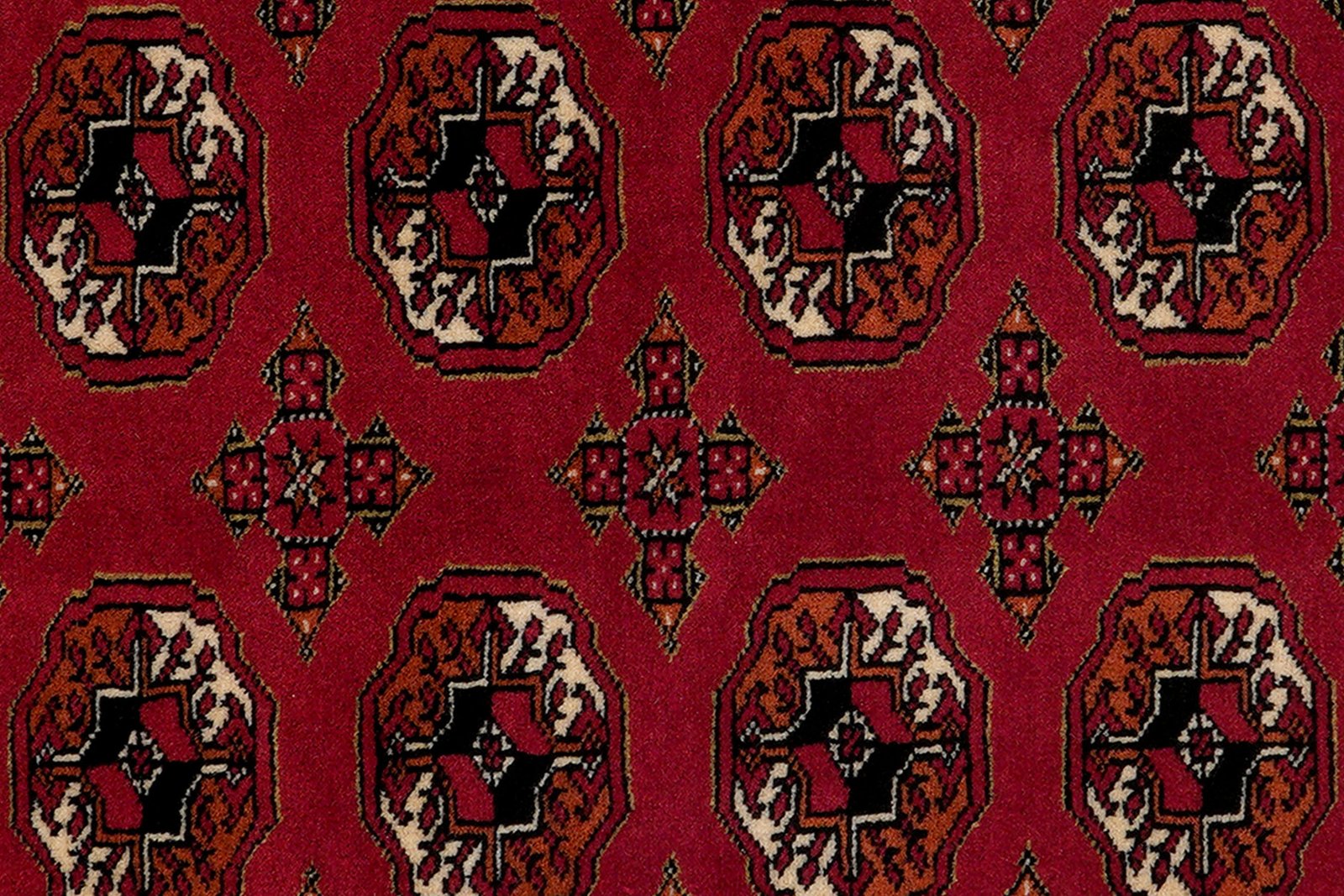 Turkman — Hand-knotted, 102x150 cm, Red, 100% Virgin Wool | View 6