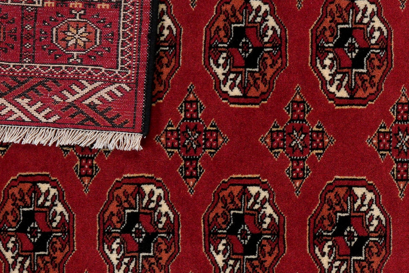 Turkman — Hand-knotted, 103x146 cm, Red, 100% Virgin Wool | View 7