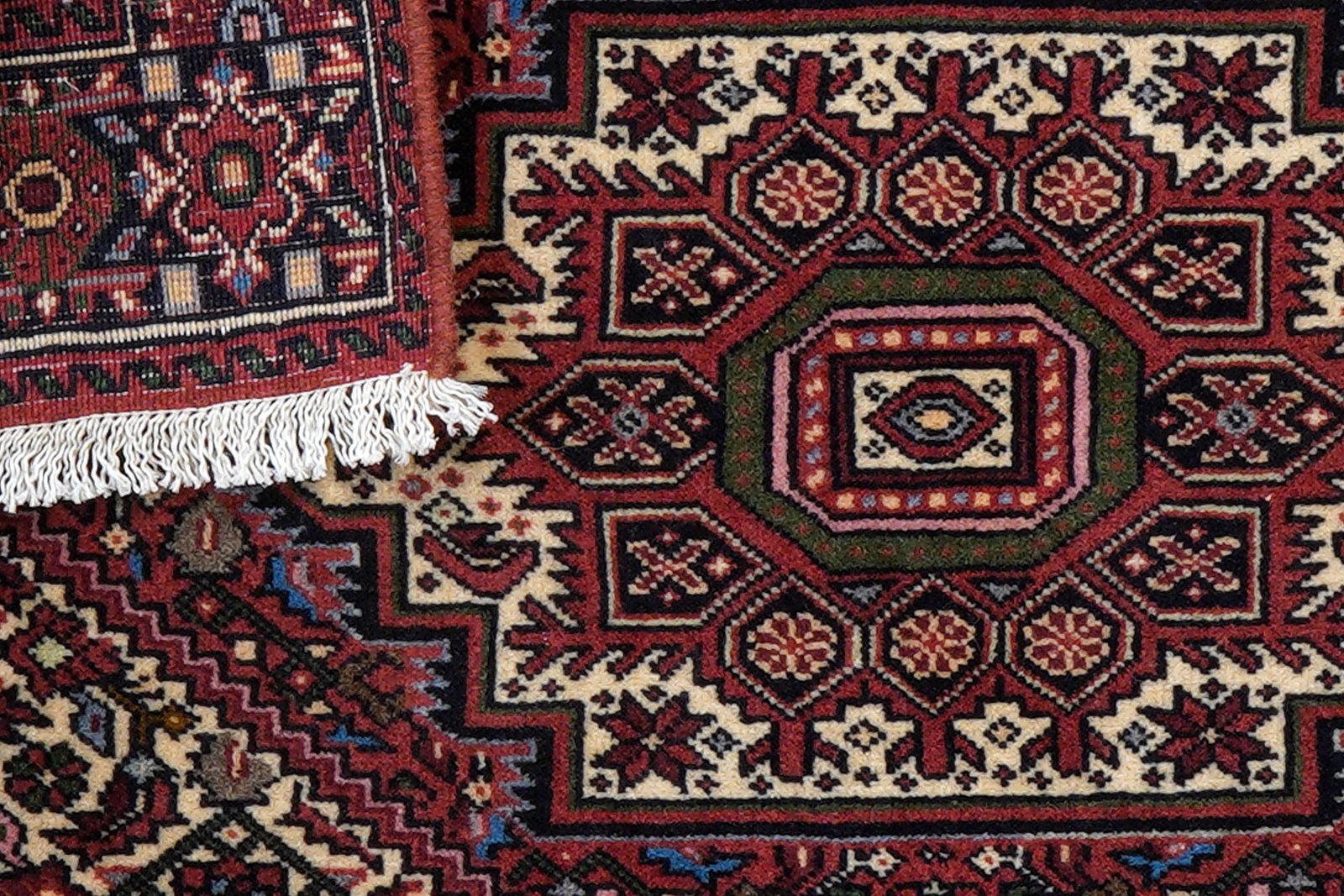 Goltuk — Hand-knotted, 64x102 cm, Red, 100% Virgin Wool | View 7