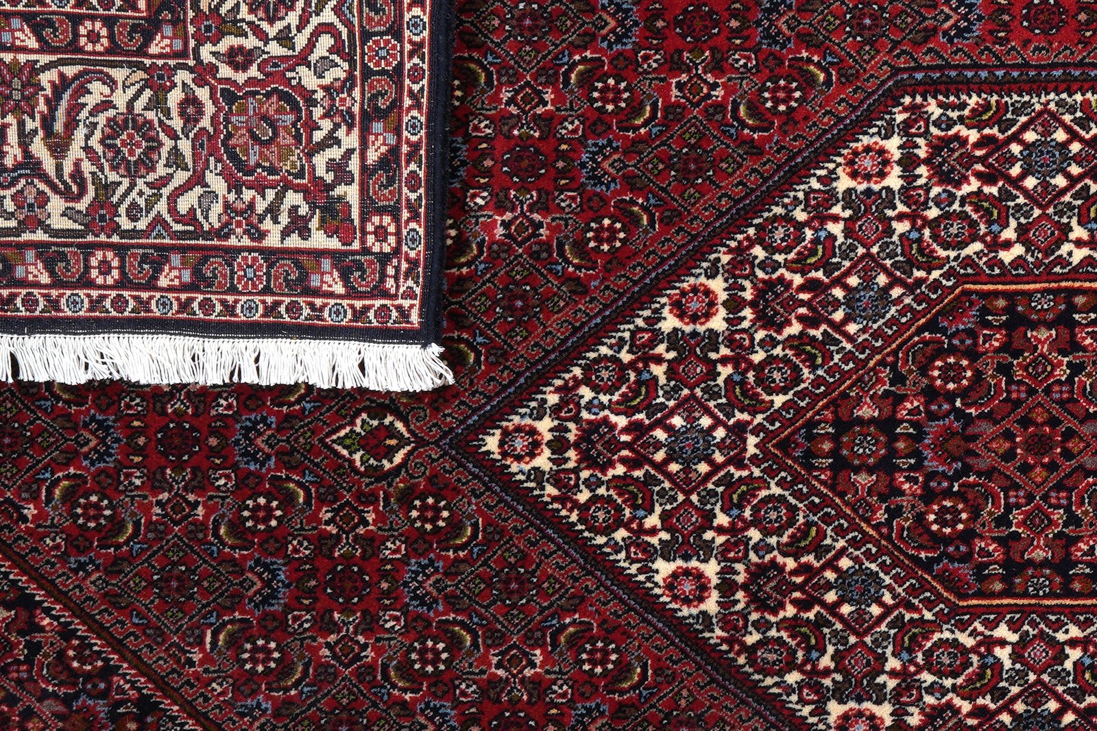 Bidjar Zandjan — Hand-knotted, 167x252 cm, Red, 100% Virgin Wool | View 7