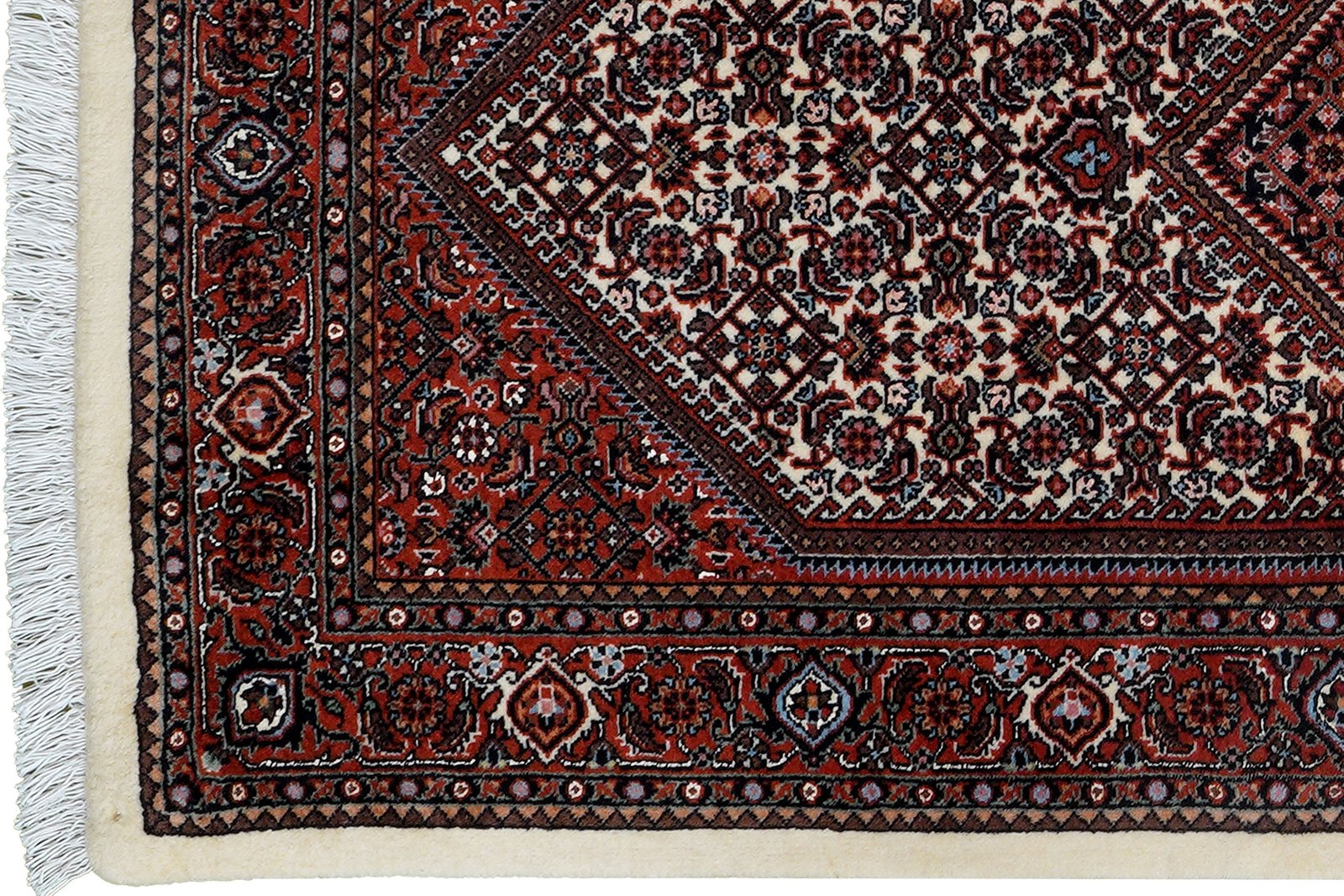 Bidjar Bookan — Hand-knotted, 72x146 cm, Brown, 95% Schurwolle, 5% Seide | View 3