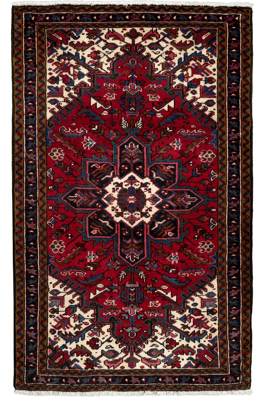 Mehrewan — Hand-knotted, 94x153 cm, Red, 100% Virgin Wool | Main view