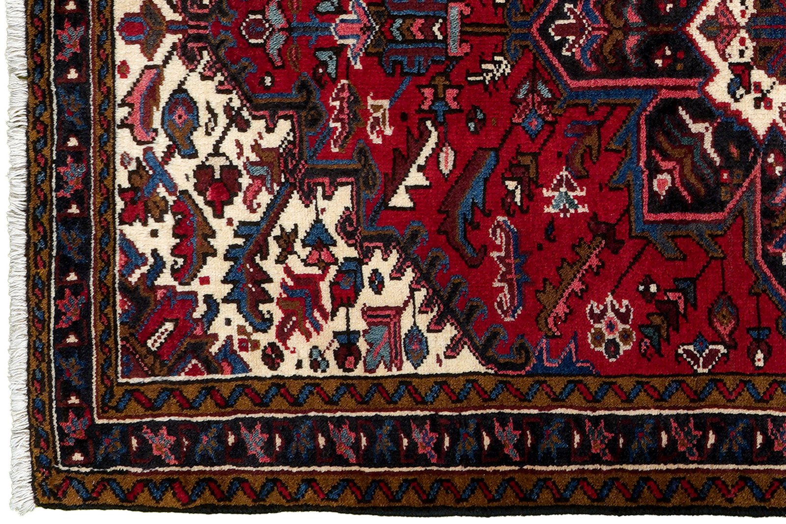 Mehrewan — Hand-knotted, 94x153 cm, Red, 100% Virgin Wool | View 3