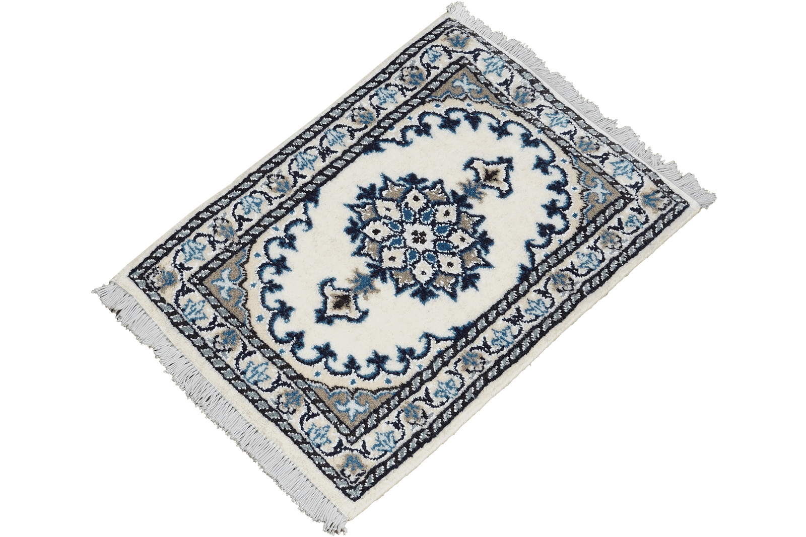 Nain 12La — Hand-knotted, 39x61 cm, Beige, 100% Virgin Wool | View 5