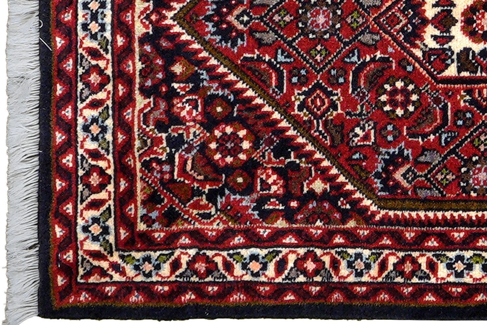 Bidjar Zandjan — Hand-knotted, 45x67 cm, Blue, 100% Virgin Wool | View 3