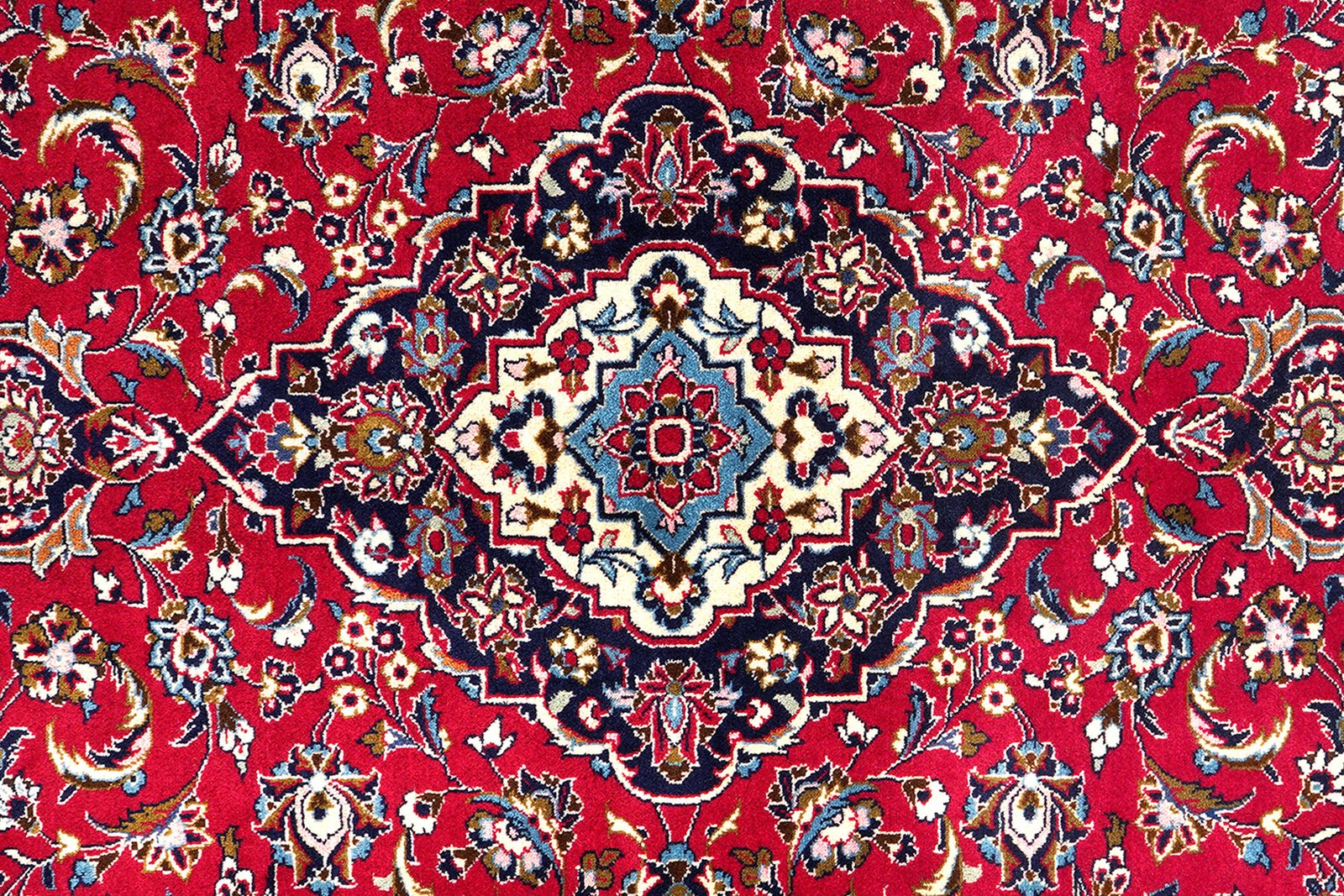 Ardakan — Hand-knotted, 204x284 cm, Red, 100% Virgin Wool | View 6