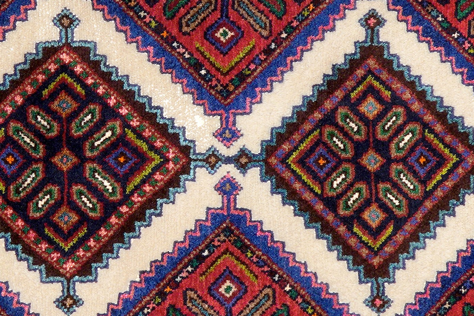 Zagheh — Hand-knotted, 84x310 cm, Beige, 100% Virgin Wool | View 6