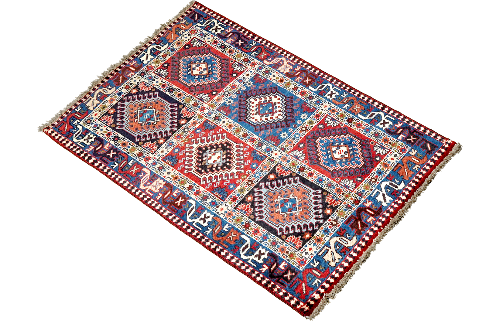 Yalameh — Hand-knotted, 83x123 cm, Multicolor, 100% Virgin Wool | View 4