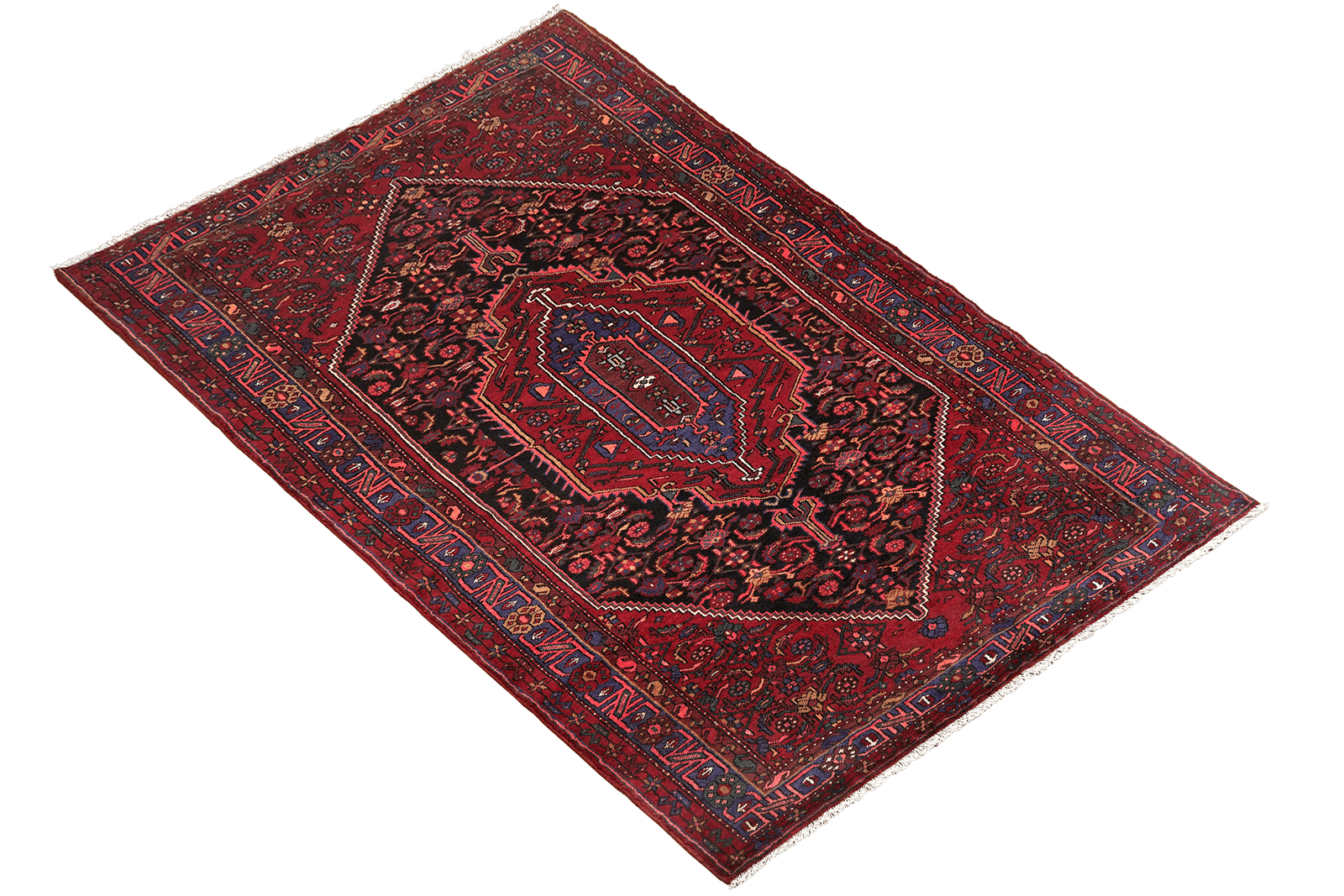 Kolyai — Hand-knotted, 162x284 cm, Black, 100% Virgin Wool | View 4