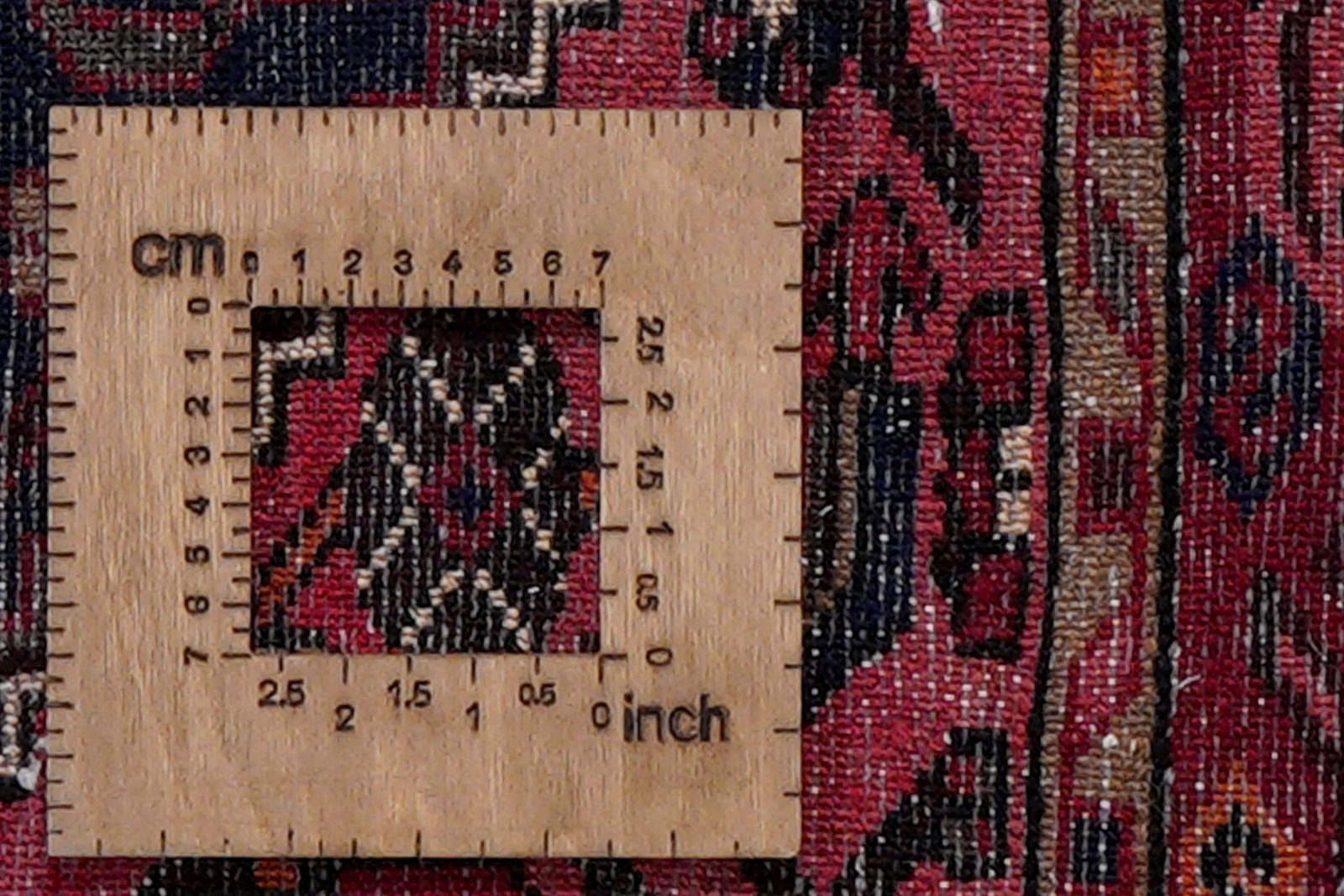 Khamseh — Hand-knotted, 135x202 cm, Blue, 100% Virgin Wool | View 8