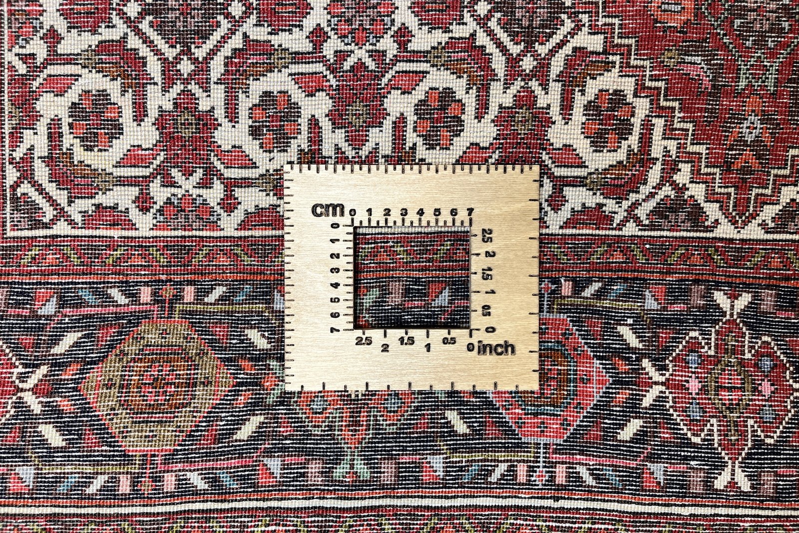 Goltuk — Hand-knotted, 123x204 cm, Red, 100% Virgin Wool | View 11