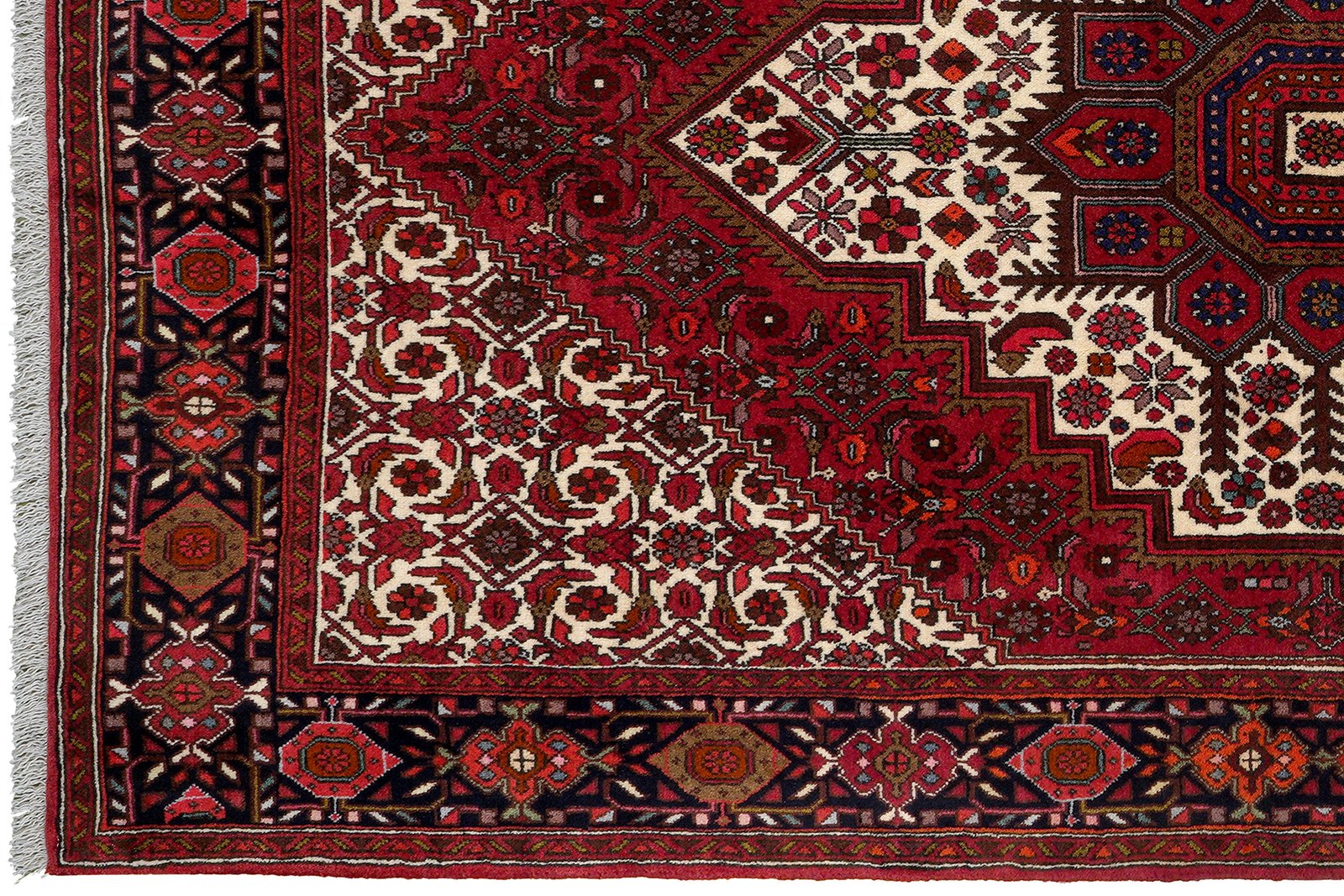 Goltuk — Hand-knotted, 123x204 cm, Red, 100% Virgin Wool | View 3