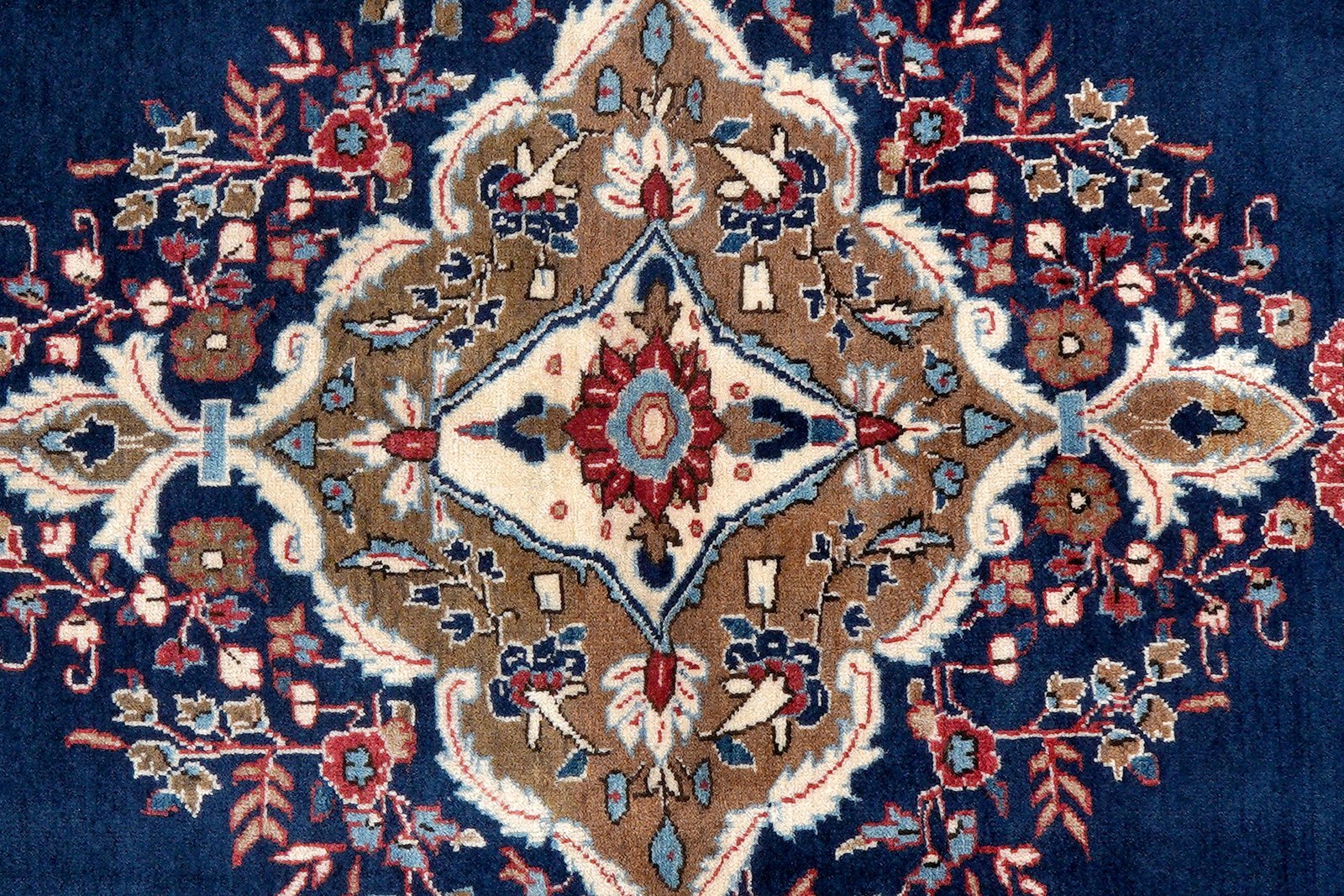 Shahreza — Hand-knotted, 106x171 cm, Blue, 100% Virgin Wool | View 6
