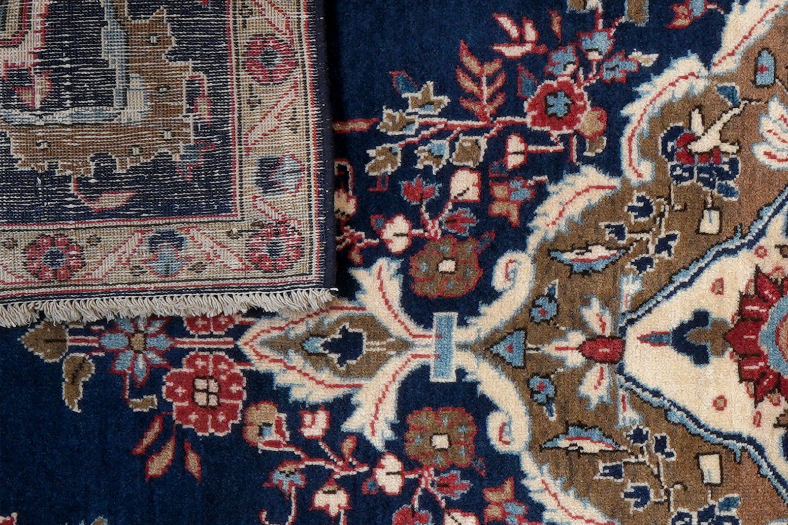 Shahreza — Hand-knotted, 106x171 cm, Blue, 100% Virgin Wool | View 7