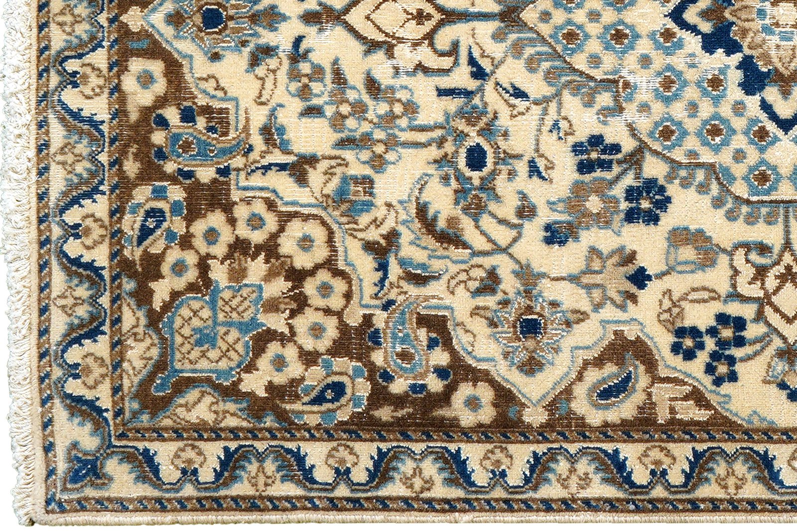 Heritage — Hand-knotted, 85x135 cm, Beige, 100% Virgin Wool | View 3
