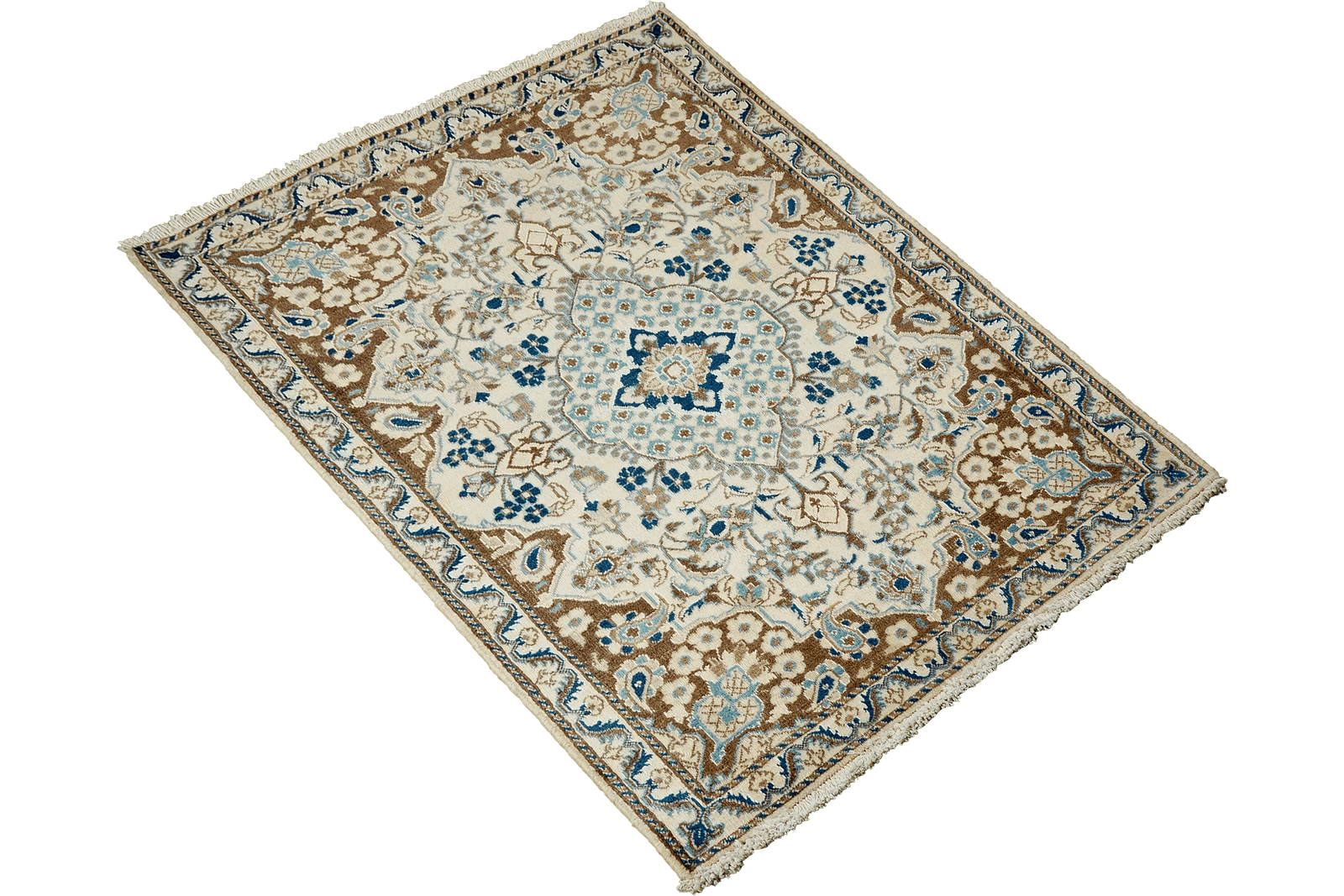 Heritage — Hand-knotted, 85x135 cm, Beige, 100% Virgin Wool | View 4