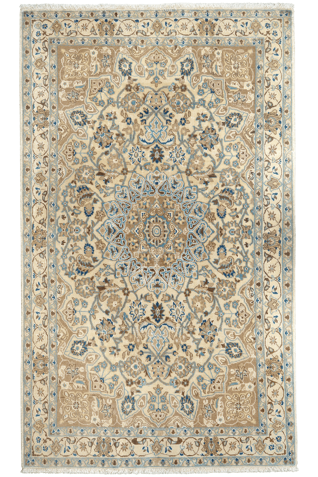 Heritage — Hand-knotted, 115x200 cm, Beige, 100% Virgin Wool | Main view