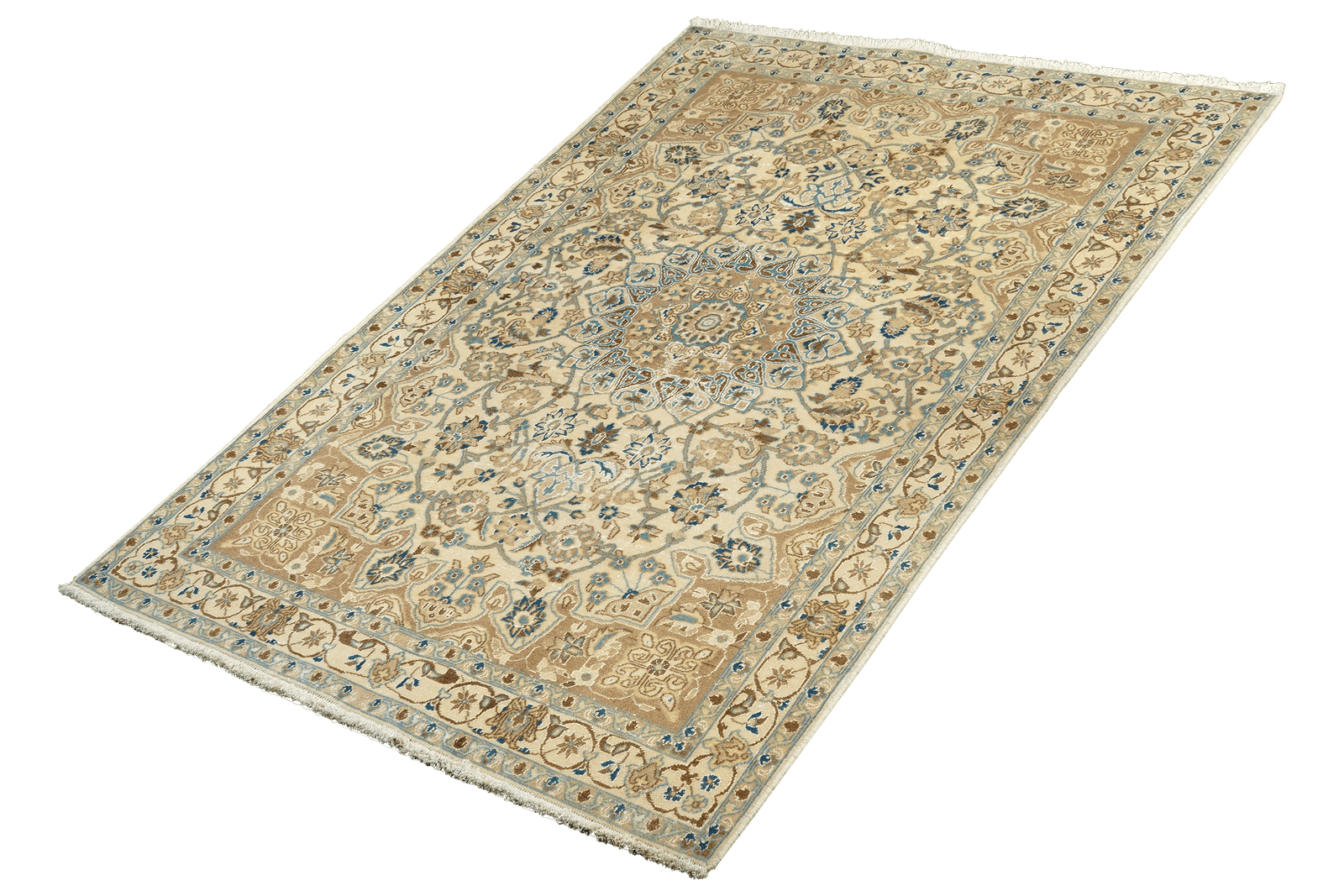 Heritage — Hand-knotted, 115x200 cm, Beige, 100% Virgin Wool | View 5